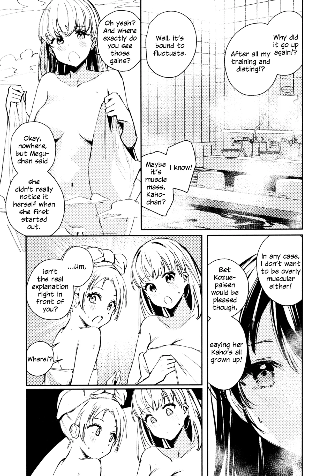 Aspherical Love page 36 featuring sayaka murano love live hasunosora jogakuin school idol club parody - yuri females only hentai manga - read online free