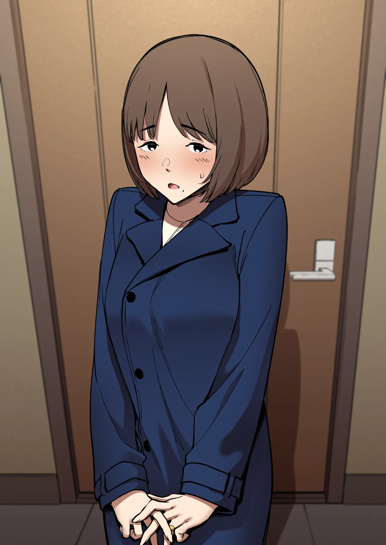 A Plain Wife's NTS Play page 13 original parody - sole female beauty mark hentai manga - read online free