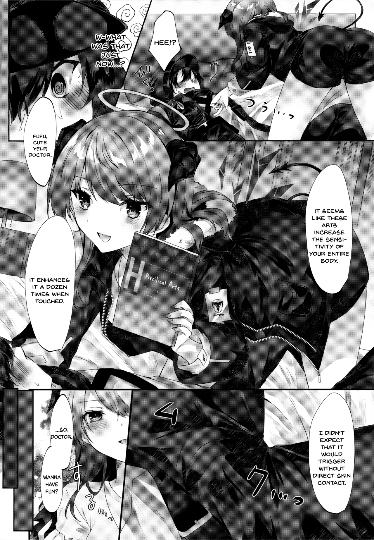 Angel Temptation page 11 featuring mostima arknights parody - sole female sole male hentai manga - read online free