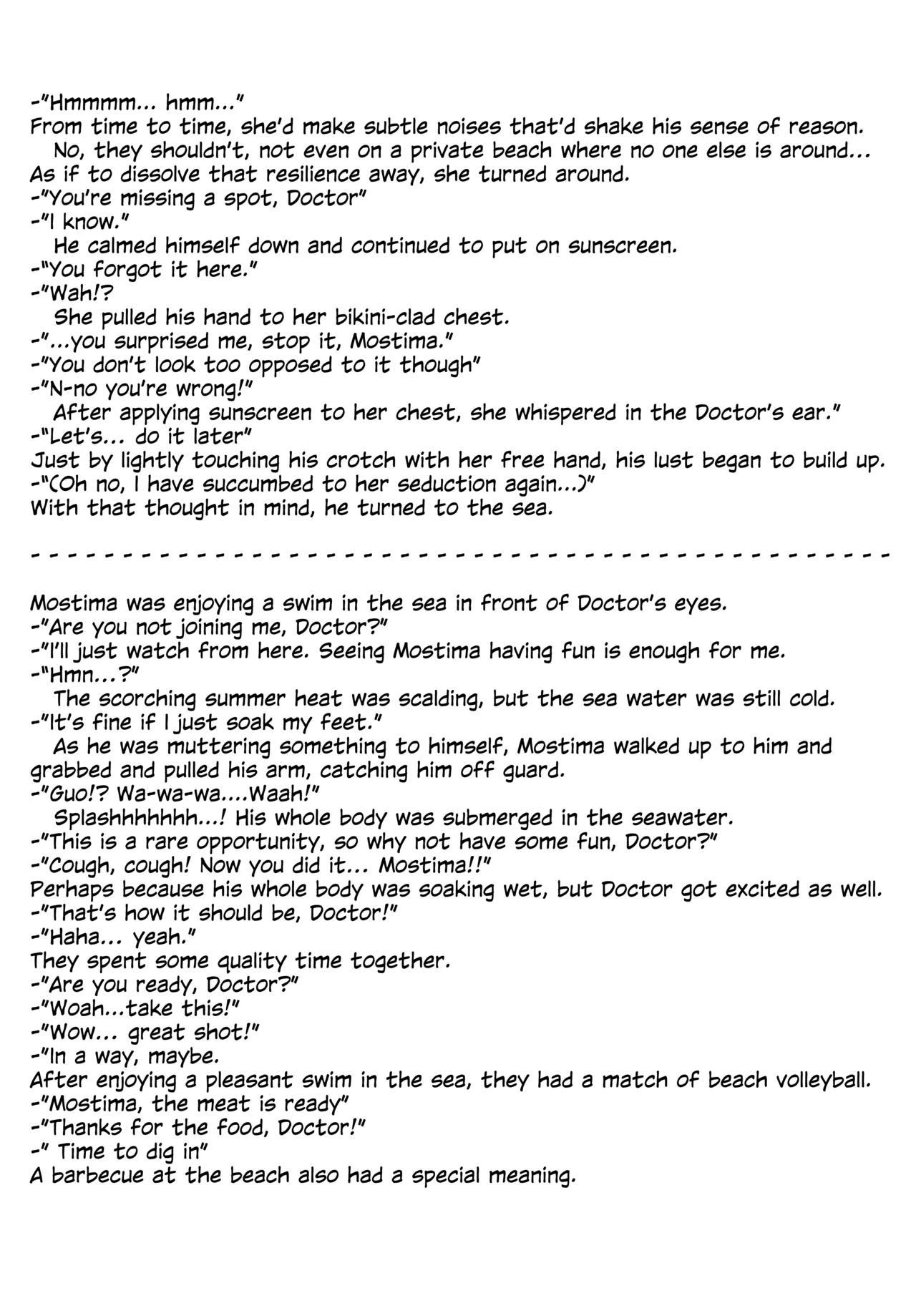 Angel Temptation page 34 featuring mostima arknights parody - sole female sole male hentai manga - read online free