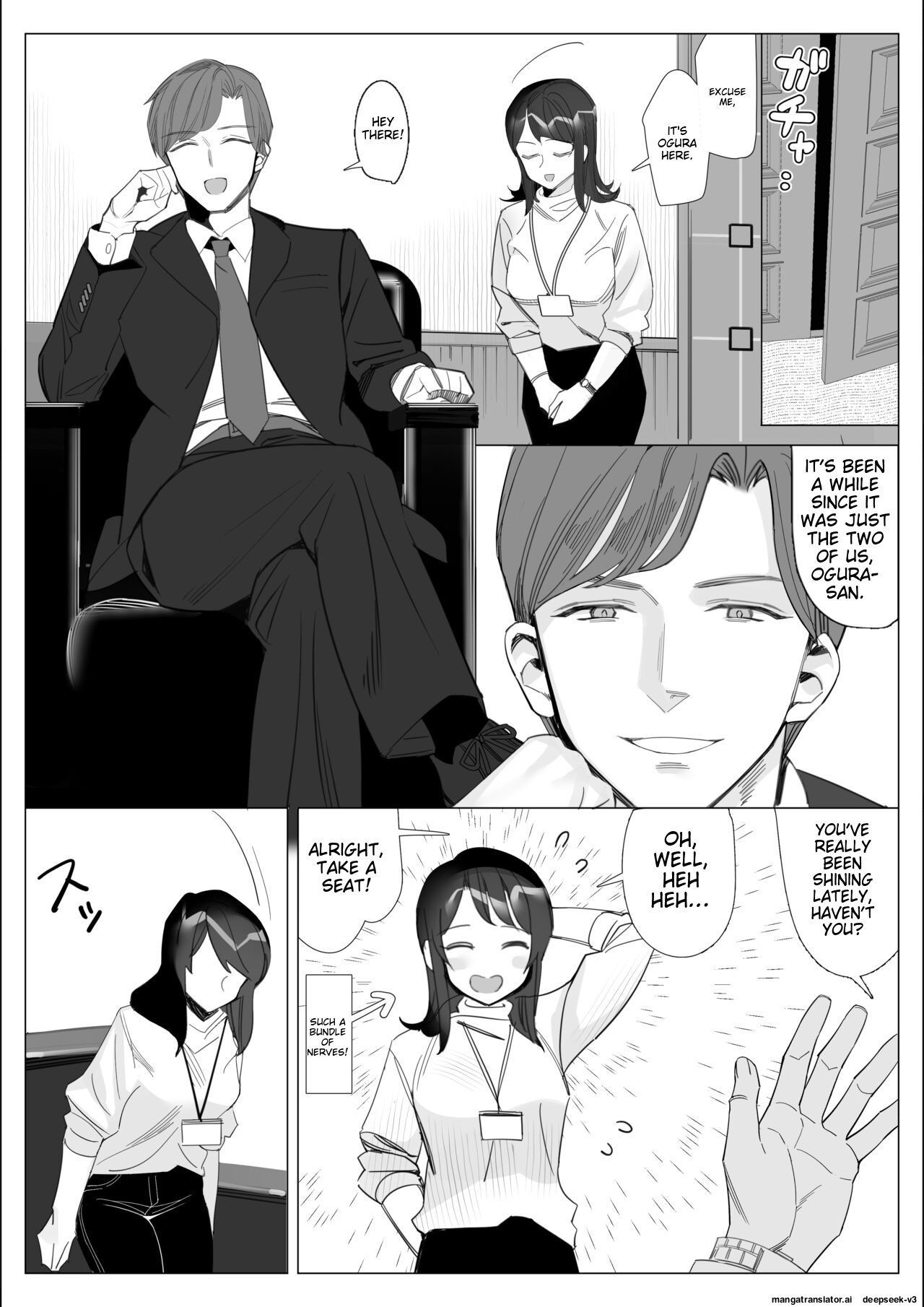 Pride no Takai Career Joshi ga Batsuichi Furyou Joushi ni Netorareru Hanashi | A story about a proud career woman being seduced by her bad divorced boss page 10 original parody - blindfold big penis hentai manga - read online free