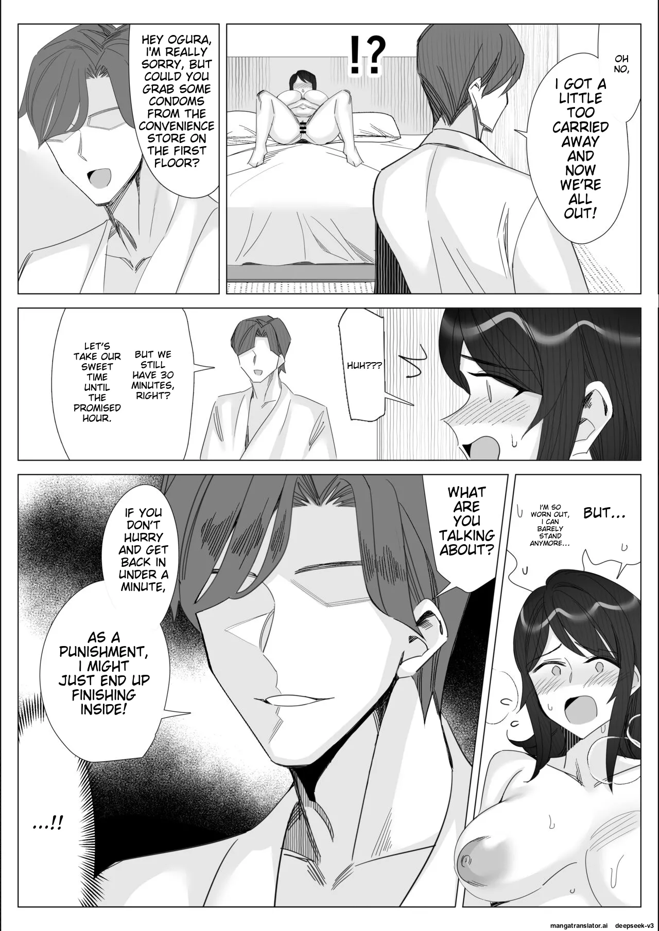 Pride no Takai Career Joshi ga Batsuichi Furyou Joushi ni Netorareru Hanashi | A story about a proud career woman being seduced by her bad divorced boss page 251 original parody - blindfold big penis hentai manga - read online free