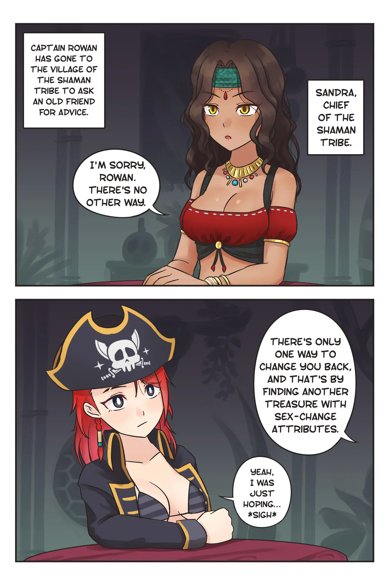Rowan the Red Hair page 29 original parody - full color uncensored hentai manga - read online free