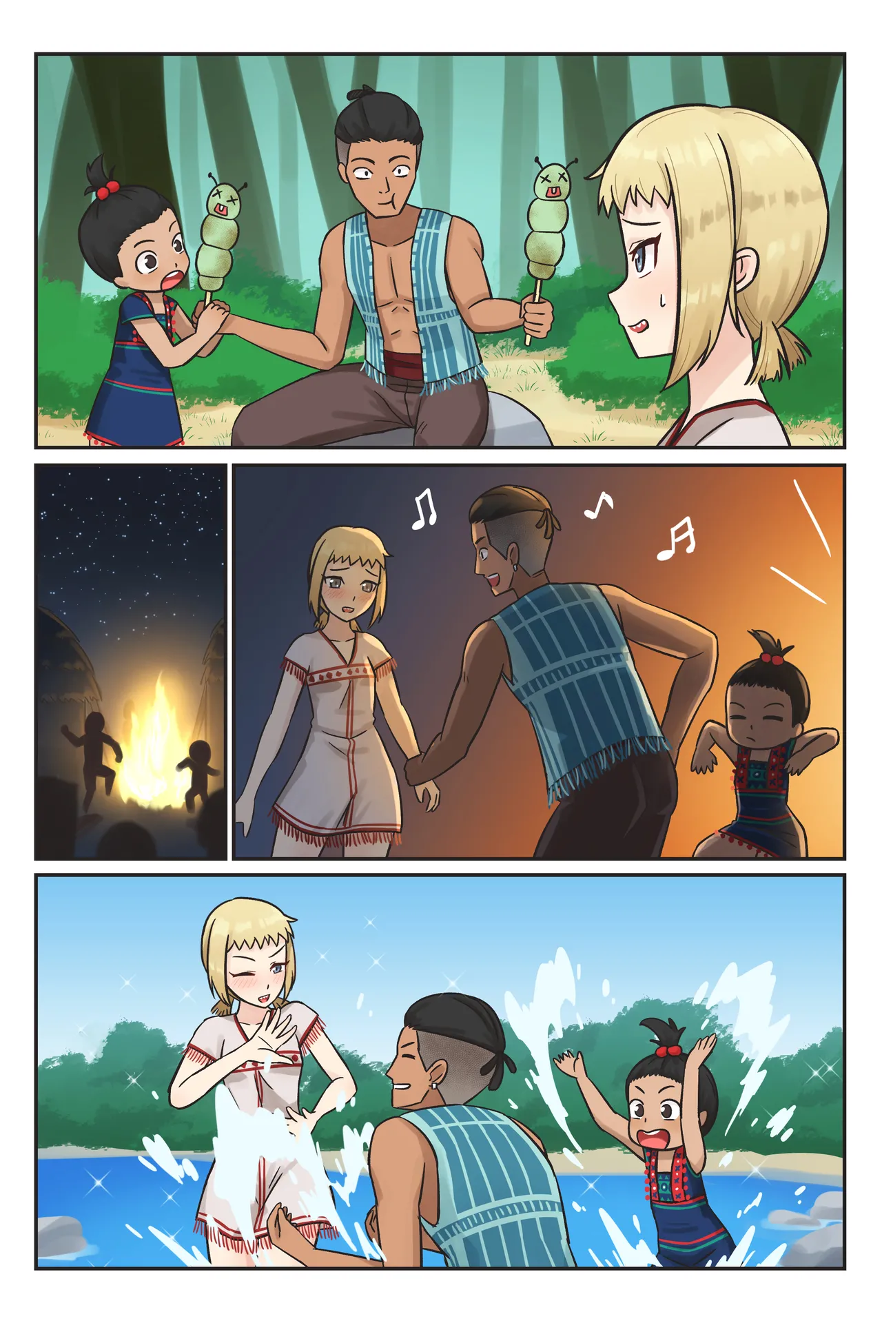 Rowan the Red Hair page 58 original parody - full color uncensored hentai manga - read online free