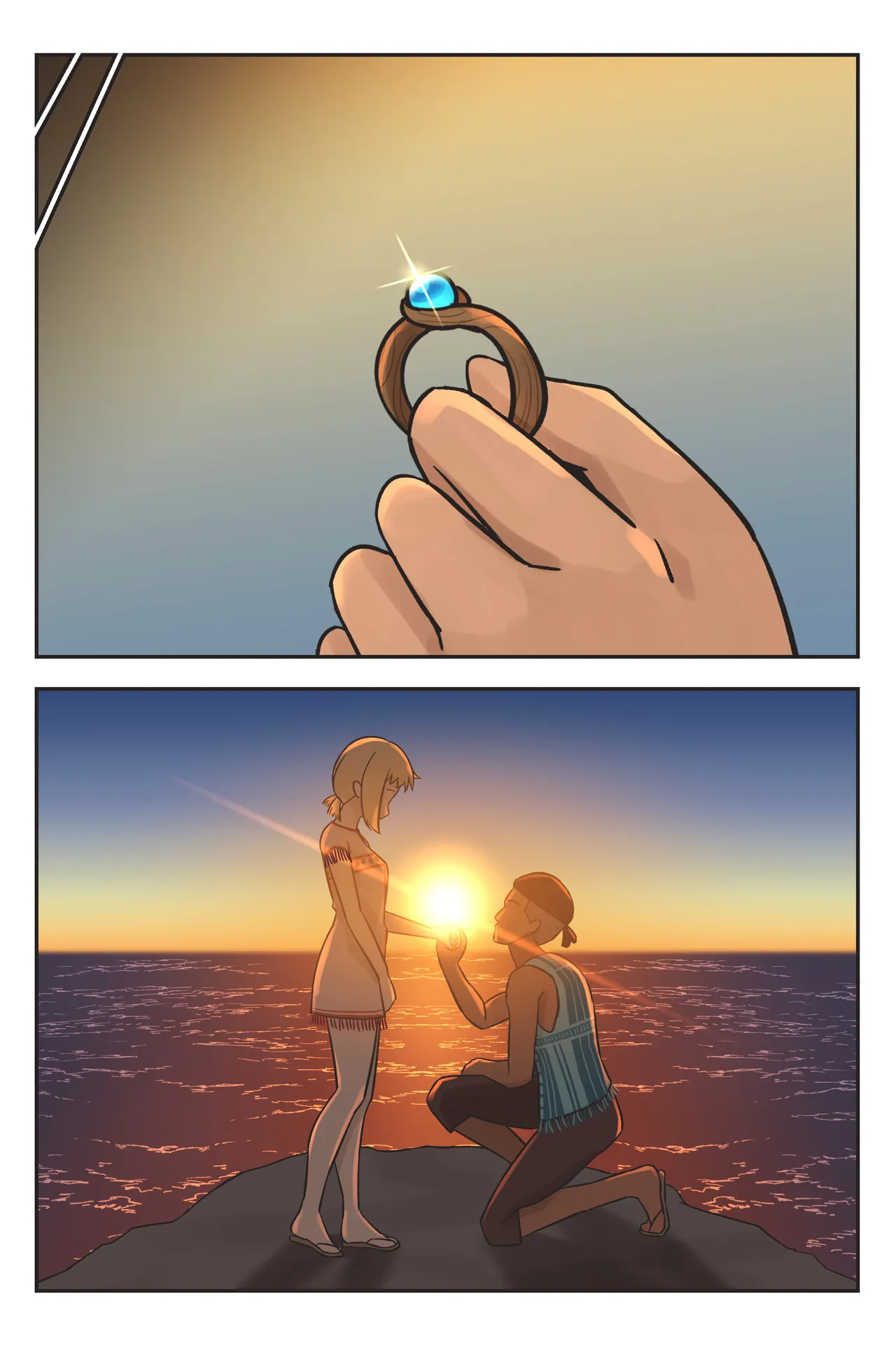 Rowan the Red Hair page 64 original parody - full color uncensored hentai manga - read online free