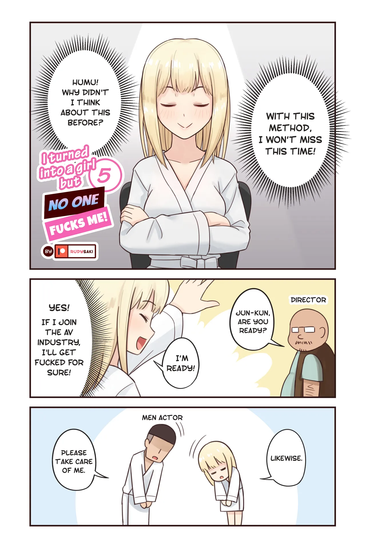 I Turned Into a Girl But NO ONE Fucks Me! page 37 original parody - full color uncensored hentai manga - read online free