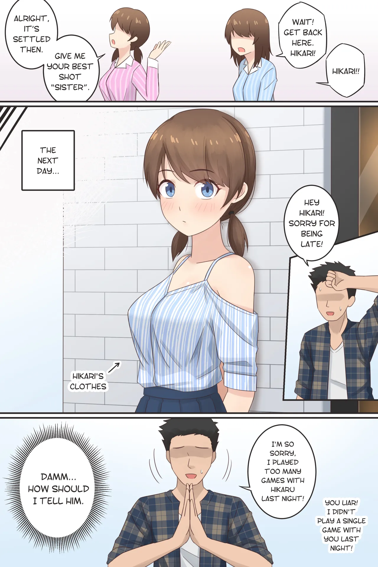 When My Twins Childhood Friend Became a Girl - Page 3