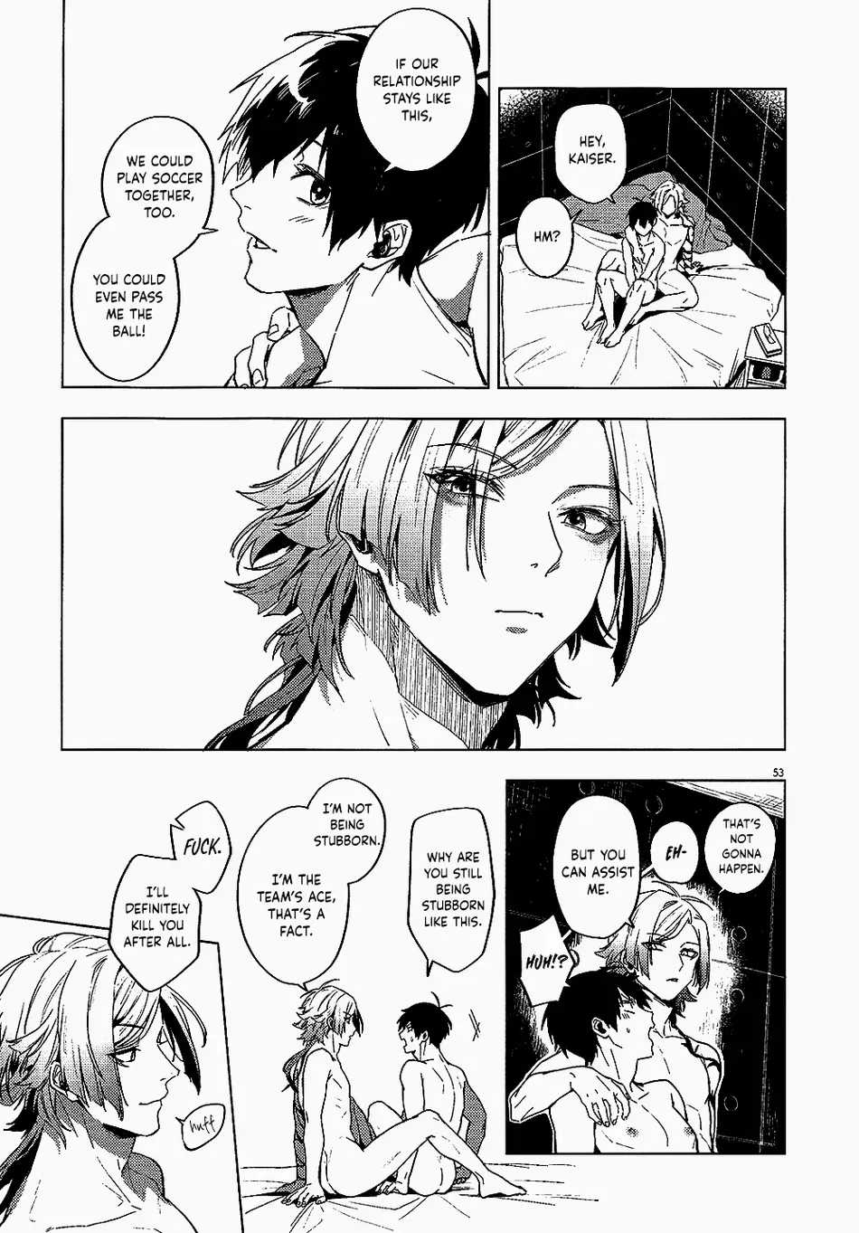 Love is a difficult thing for Kaiser page 50 featuring yoichi isagi blue lock parody - masturbation anal hentai manga - read online free