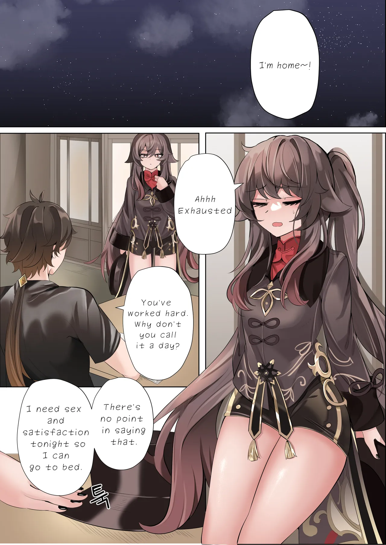 Keiyaku | Contract page 10 featuring zhongli genshin impact parody - sole female sole male hentai manga - read online free