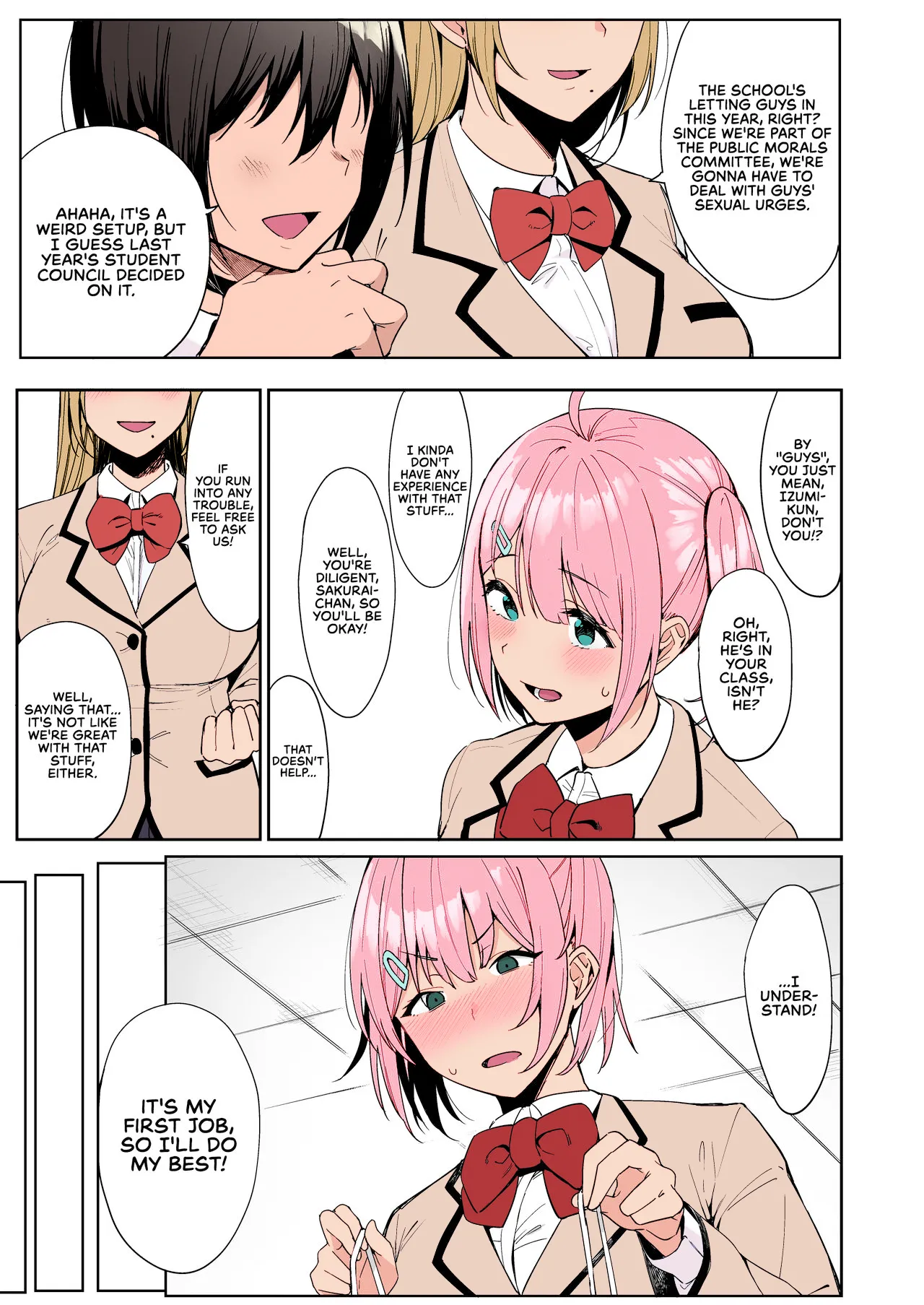 Fuuki Iin to Fuuzoku Katsudou SEX ACTS with a Member of the Public Moral Committee page 10 original parody - sole female nakadashi hentai manga - read online free