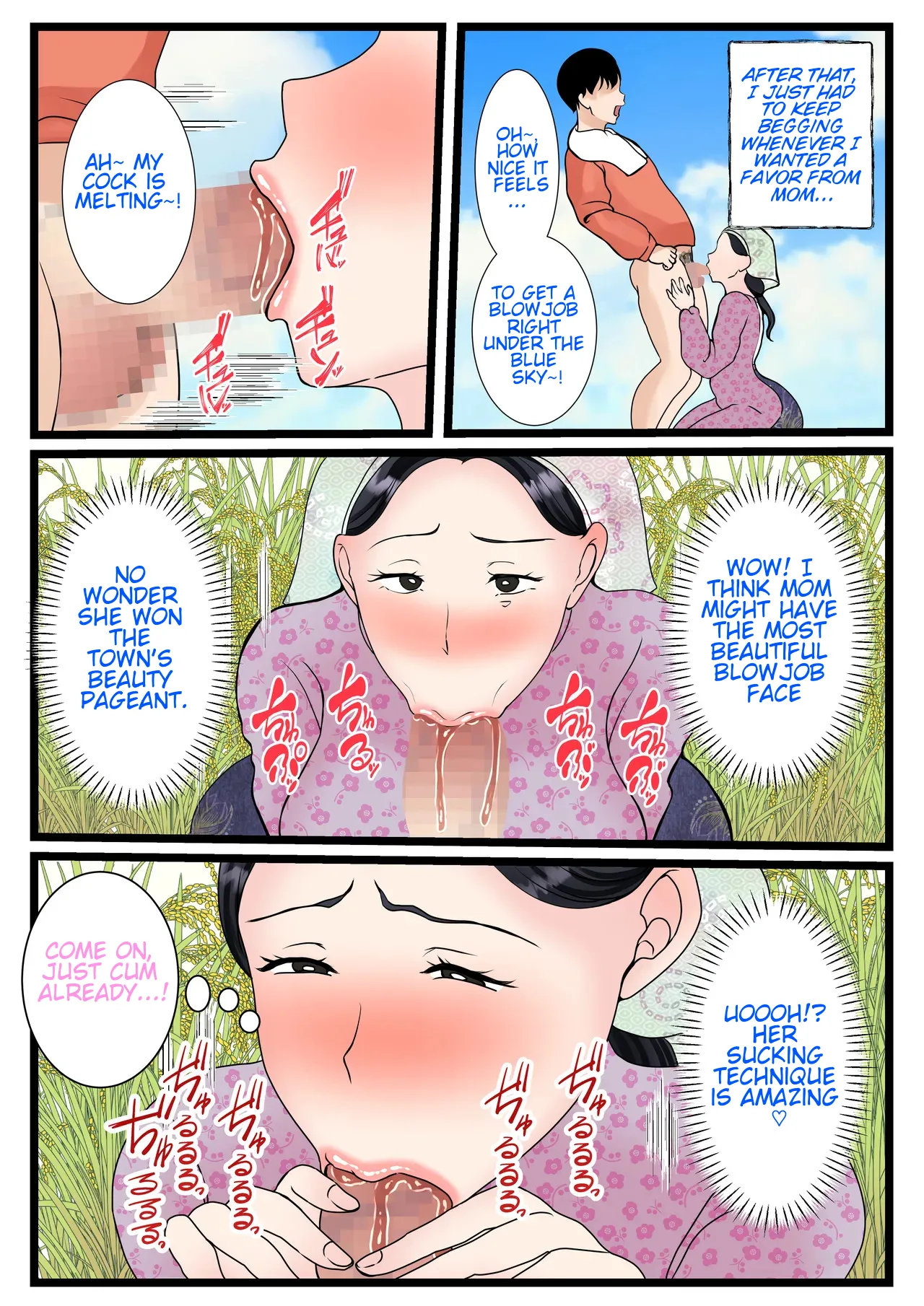 [Benii Kenkyuujo] Musuko o Muramura Saseru Inaka no Okaa-san ~Haha no Furusato Manko wa Attakai~  | A country mother who makes her son horny. ~My mother's pussy is so erotic, I love it~ [English] page 22 original parody - sole female sole male hentai manga - read online free