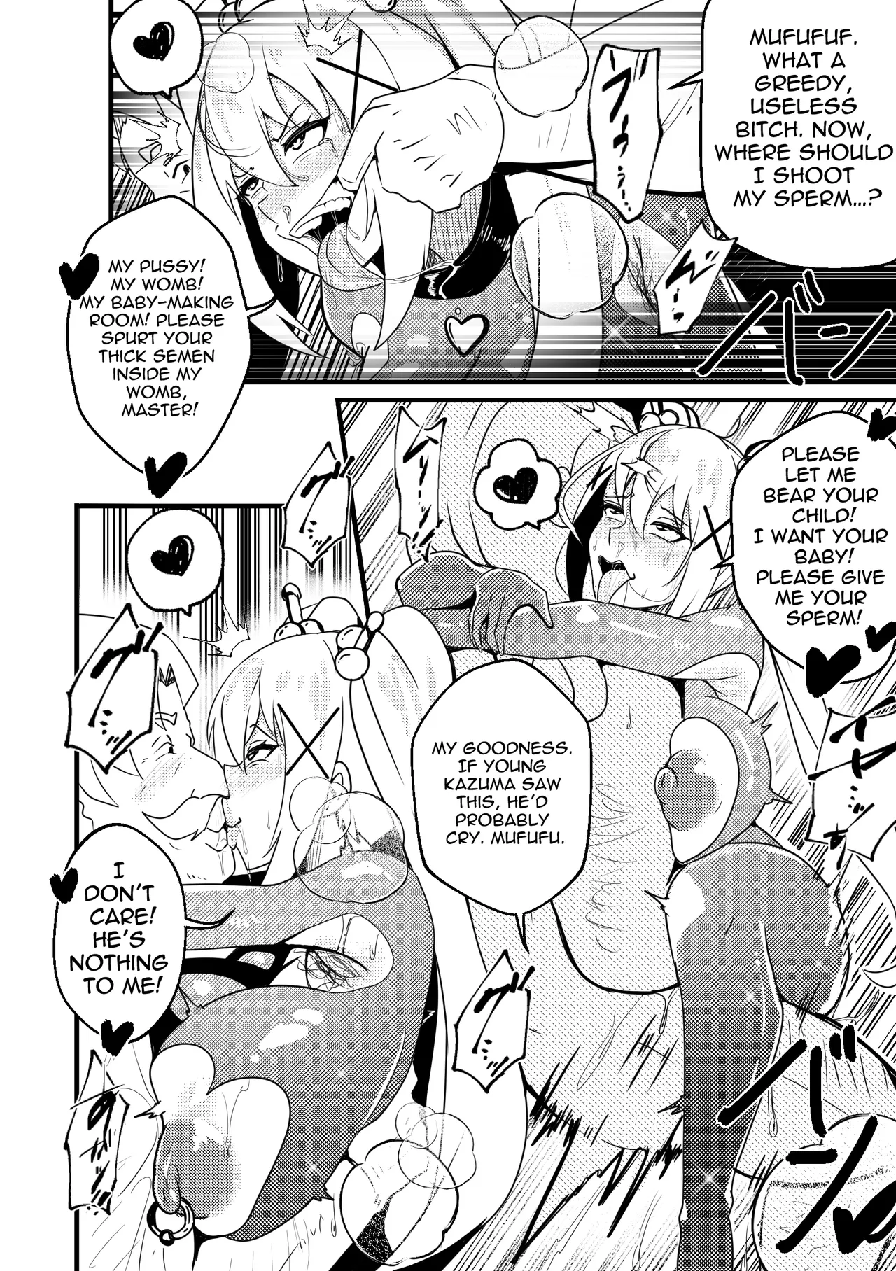 B-Trayal 48 page 13 featuring darkness kono subarashii sekai ni syukufuku o parody - big breasts piercing hentai manga - read online free