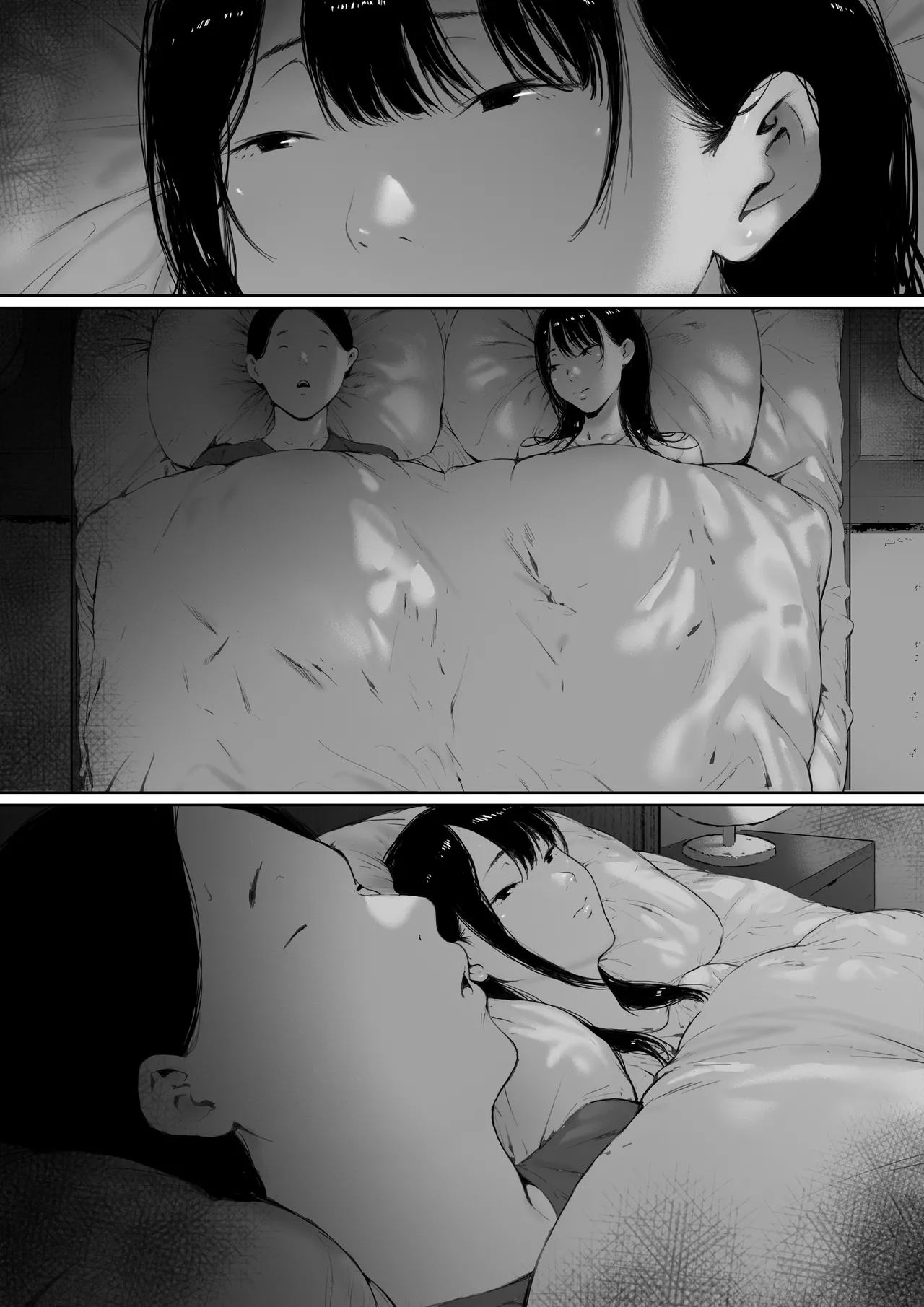 [Morita Shiki] Gifu to Doukyou Suru ni Natta Shiawase na Shinkon Seikatsu o Okuro Hazu datta no ni Ch. 2 | Now Living With My Father-In-Law, I Was Supposed to Have a Happy Newlywed Life Part 2 [English] [Chalklog] page 30 original parody - inseki milf hentai manga - read online free