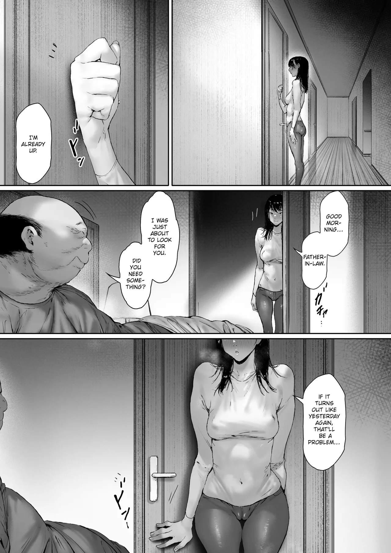 [Morita Shiki] Gifu to Doukyou Suru ni Natta Shiawase na Shinkon Seikatsu o Okuro Hazu datta no ni Ch. 2 | Now Living With My Father-In-Law, I Was Supposed to Have a Happy Newlywed Life Part 2 [English] [Chalklog] page 79 original parody - inseki milf hentai manga - read online free