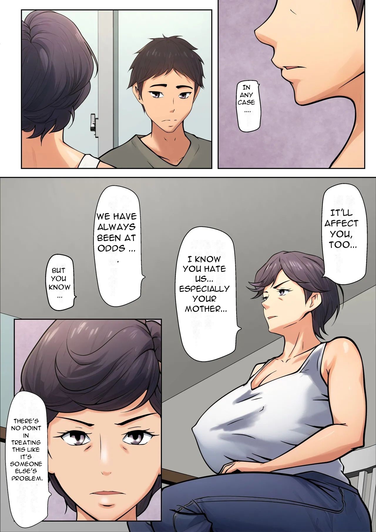 Shikatanaku kāchan to sekkusu shimasu - I Have No Choice But to Have Sex with My Mother page 12 original parody - sole female sole male hentai manga - read online free