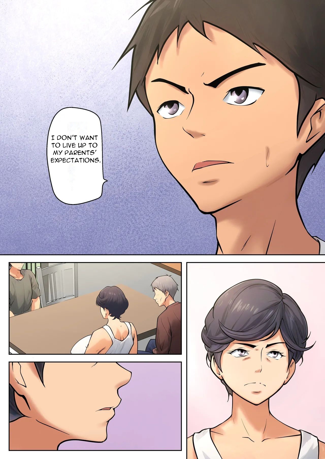 Shikatanaku kāchan to sekkusu shimasu - I Have No Choice But to Have Sex with My Mother page 15 original parody - milf big breasts hentai manga - read online free