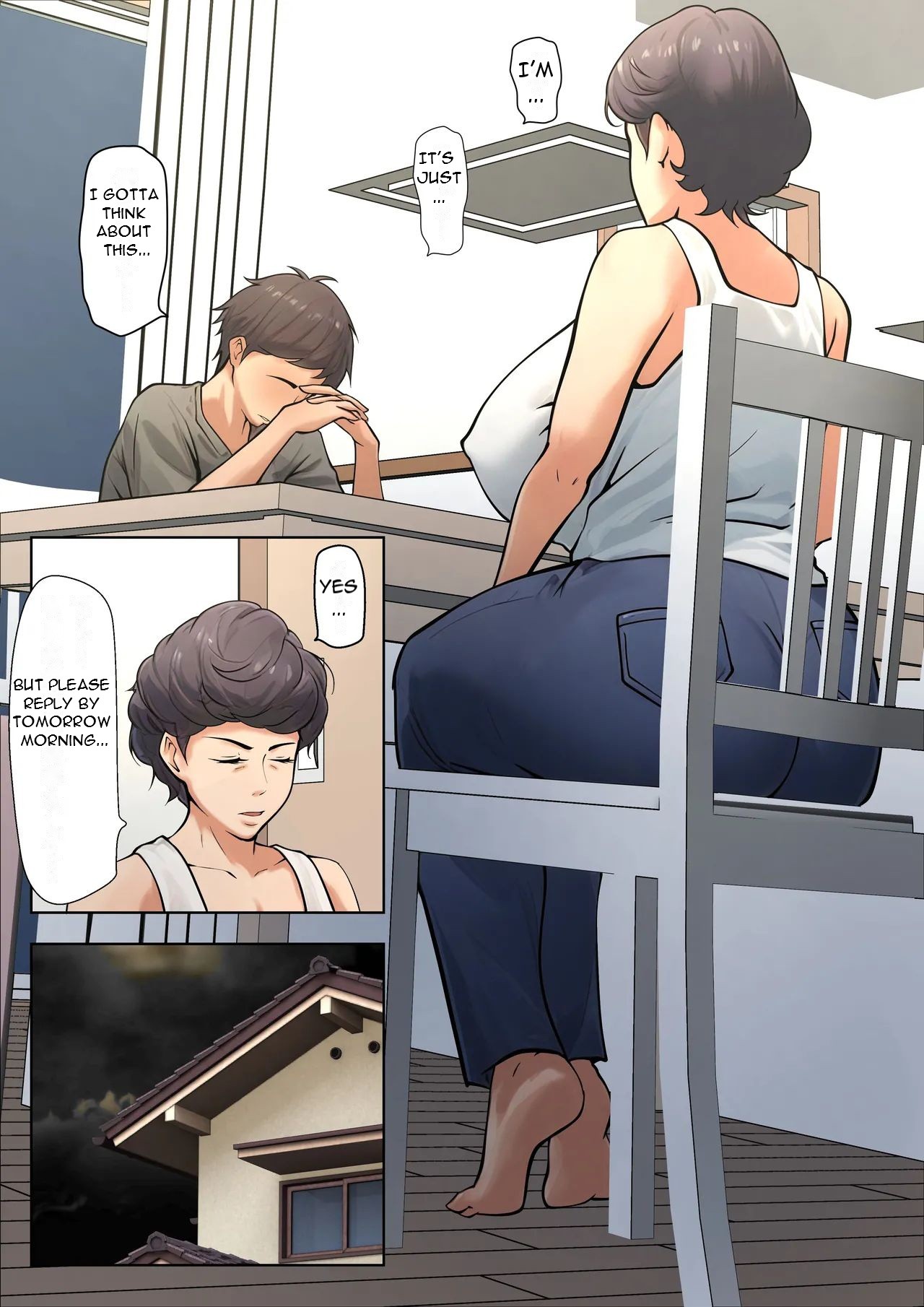 Shikatanaku kāchan to sekkusu shimasu - I Have No Choice But to Have Sex with My Mother page 21 original parody - milf big breasts hentai manga - read online free