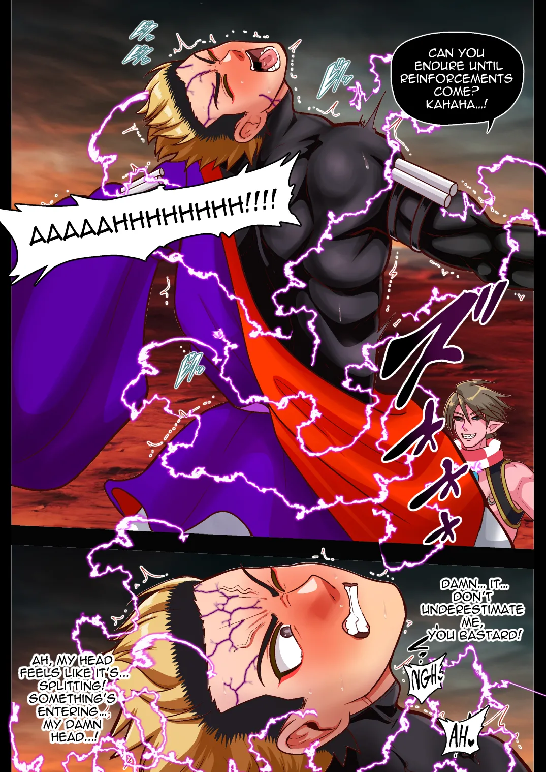 The Lustful Demon Attacks page 34 - full color big penis hentai manga - read online free