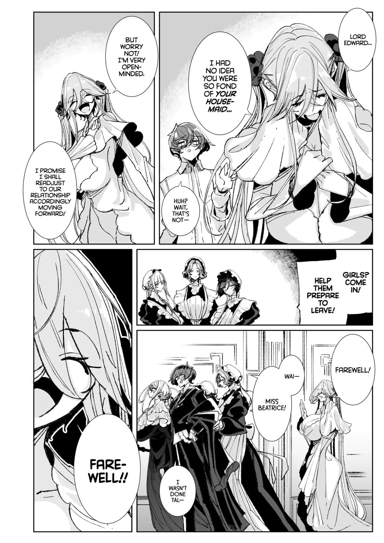Shinshi Tsuki Maid no Sophie-san 10 | Gentleman’s Maid Sophie 10 page 46 original parody - maid handjob hentai manga - read online free