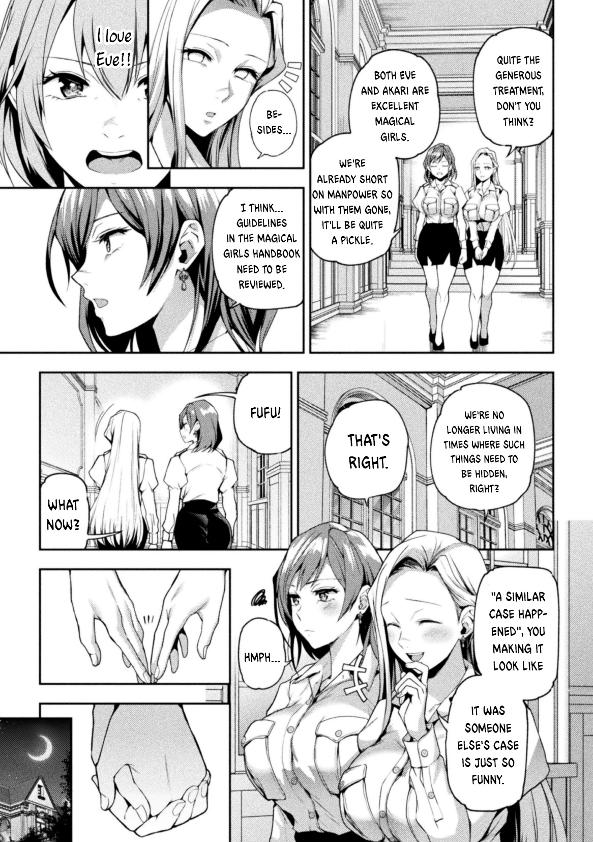 [Nagashiro Rouge] Eigyou Mahou Shoujo ga Kiss Shitara Ch. 1-3 | When Magical Girls Kiss Chapter 1-3 (END) + Extra [English] page 64 original parody - gloves hairy hentai manga - read online free
