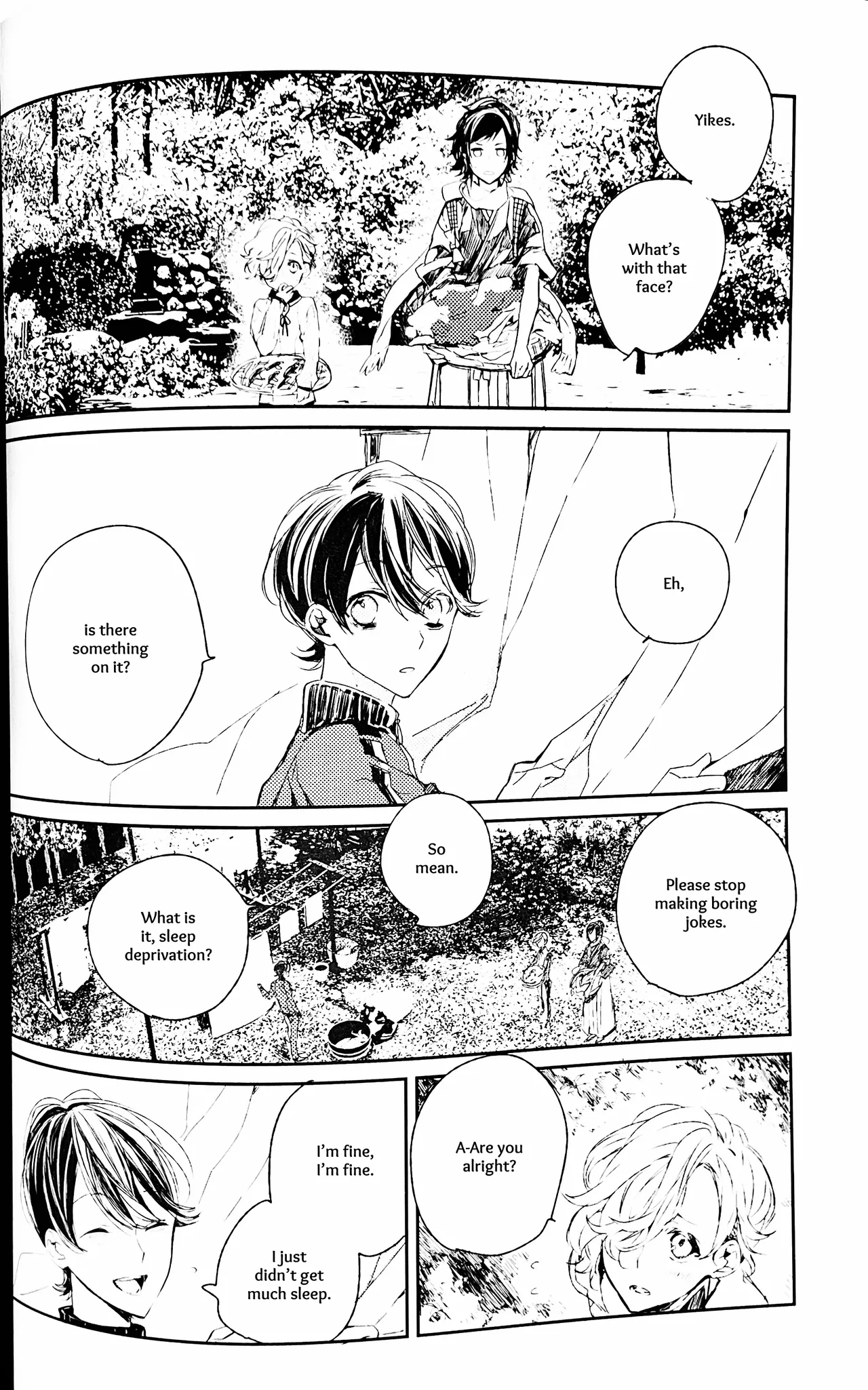 Yuukan Yashiki: Hanadoki | Leisure Grounds: Flowering Season page 13 featuring horikawa kunihiro touken ranbu parody - yaoi males only hentai manga - read online free