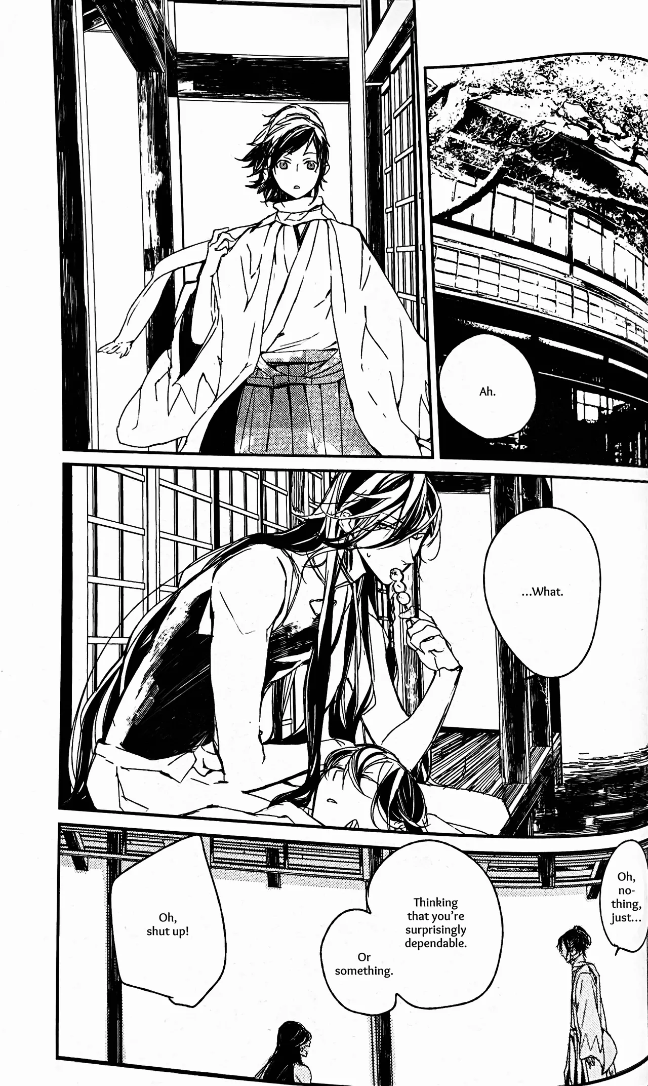 Yuukan Yashiki: Hanadoki | Leisure Grounds: Flowering Season page 36 featuring horikawa kunihiro touken ranbu parody - males only yaoi hentai manga - read online free