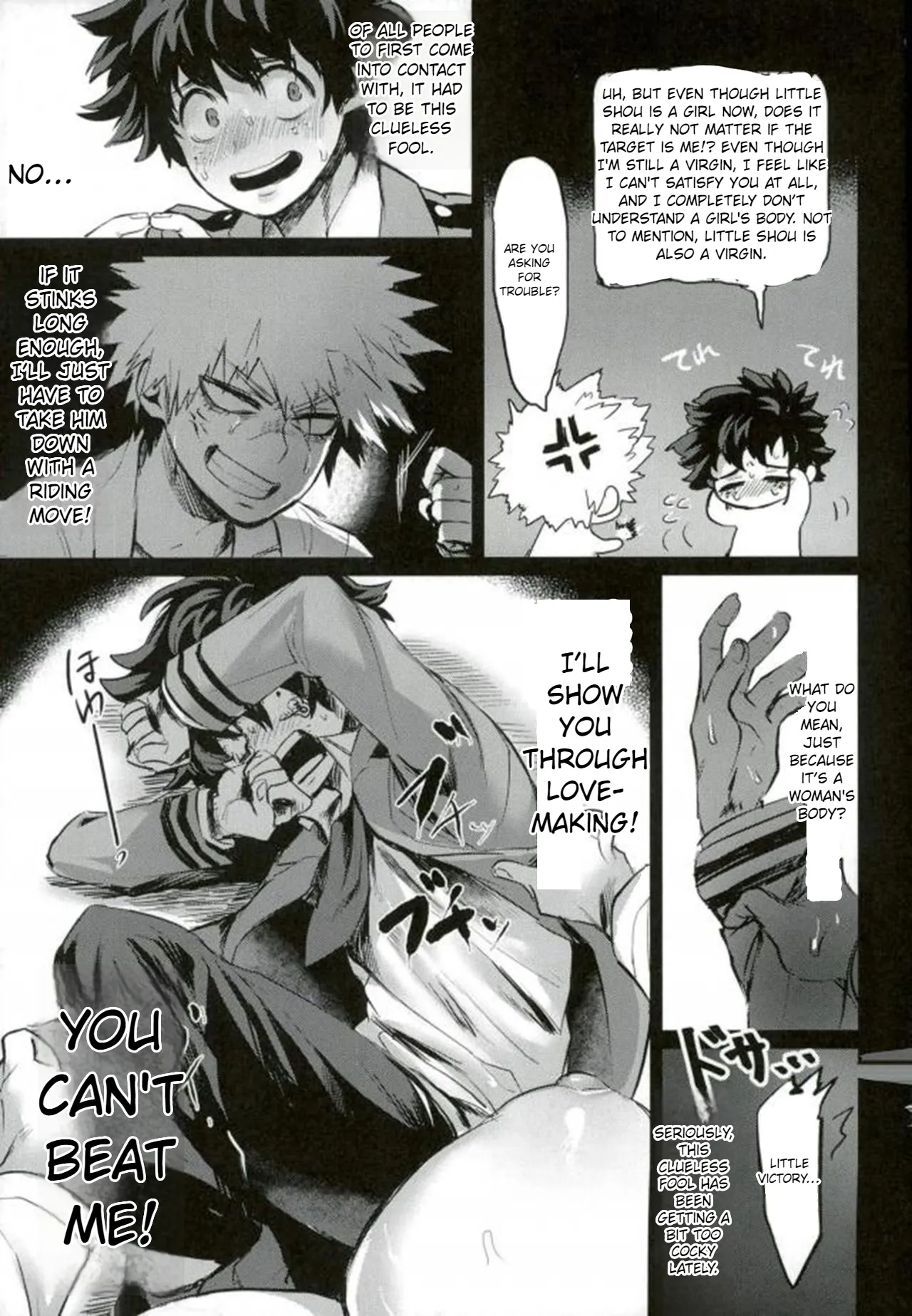 Katsumi Dynamite!! page 10 featuring katsuki bakugou my hero academia parody - sole female sole male hentai manga - read online free
