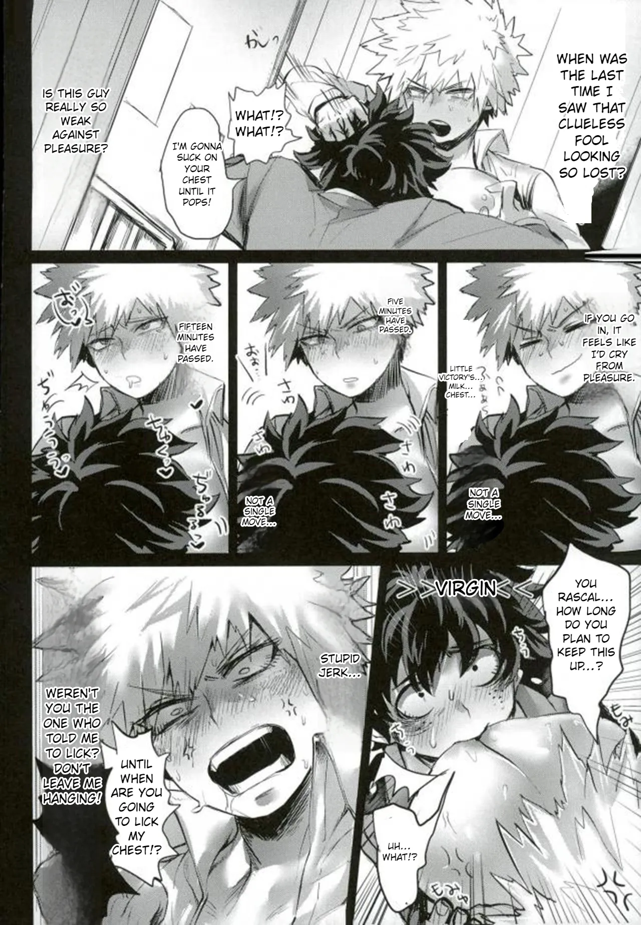 Katsumi Dynamite!! page 13 featuring katsuki bakugou my hero academia parody - sole female sole male hentai manga - read online free