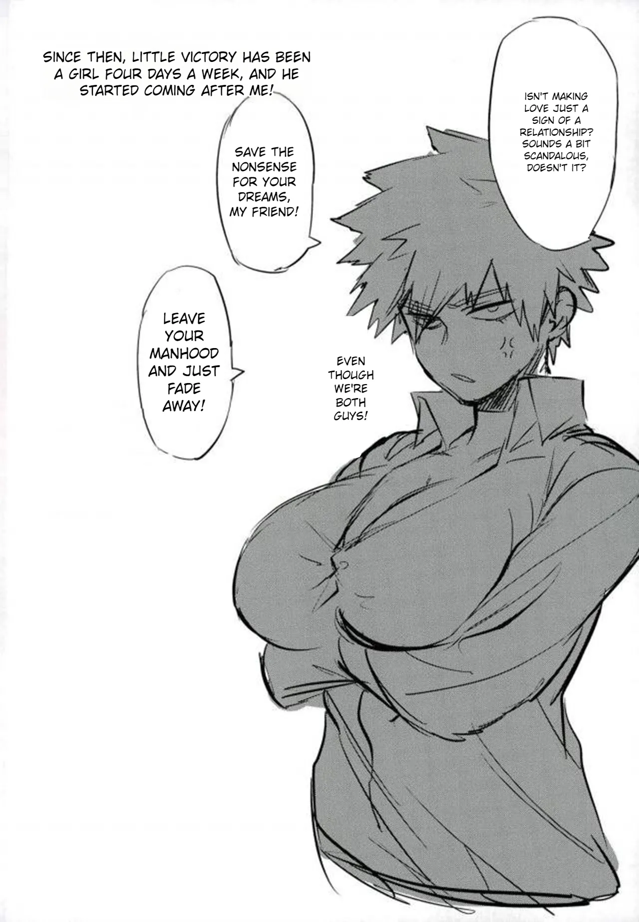 Katsumi Dynamite!! page 27 featuring izuku midoriya my hero academia parody - gender bender sole female hentai manga - read online free