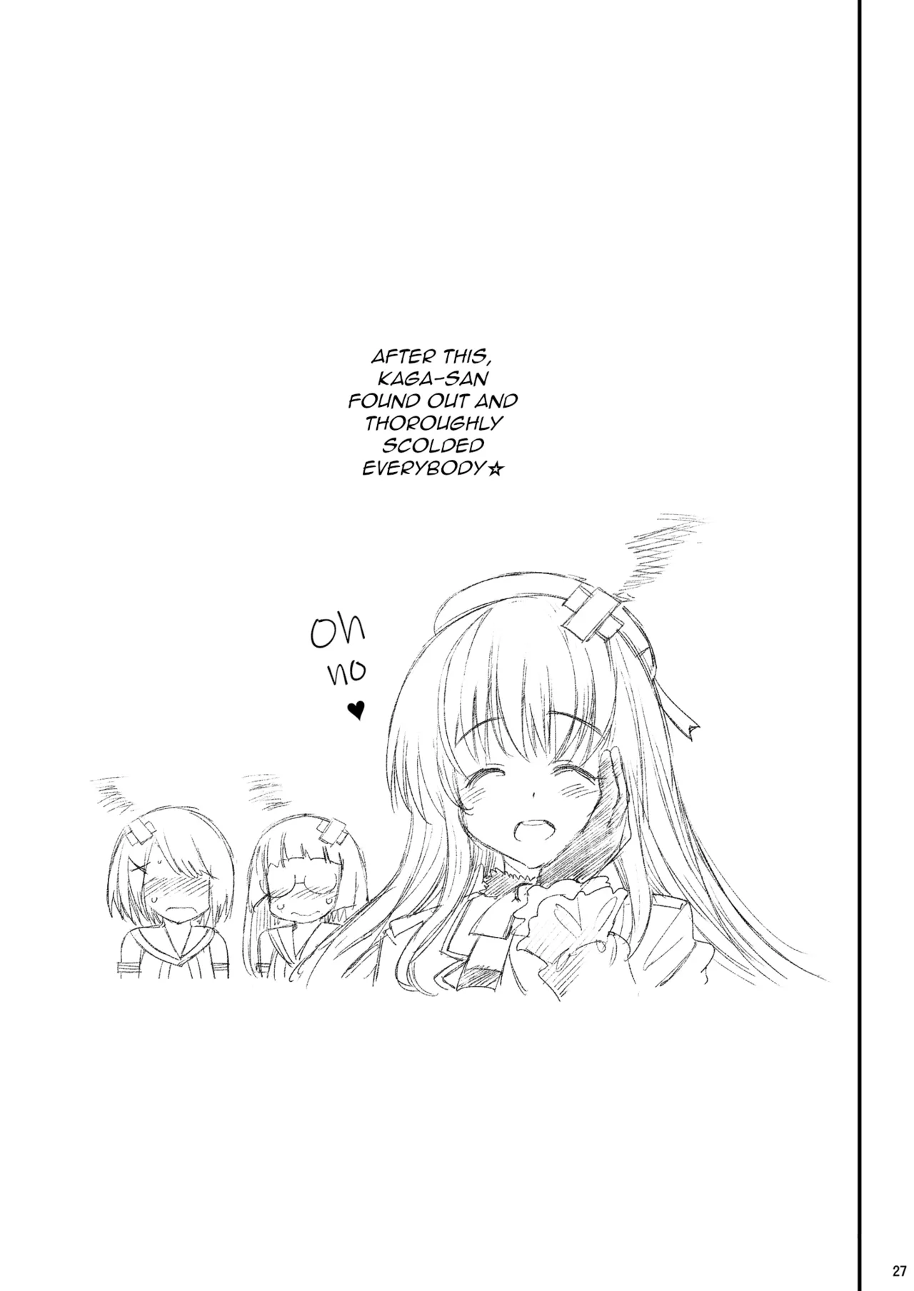 Kamichichi Atago Bitch Rankou page 28 featuring choukai kantai collection parody - nakadashi paizuri hentai manga - read online free