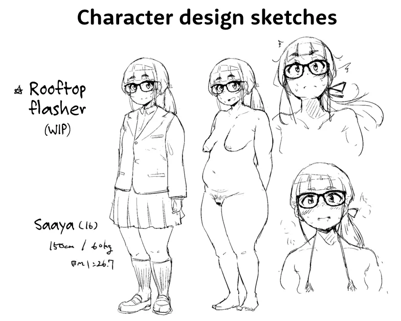 Muchi Pocha JK Fuuki Iin to Himitsu no Okujou | Super Thicc Schoolgirls: The Disciplinary Committee Girl's Rooftop Secret page 27 - swimsuit bbw hentai manga - read online free