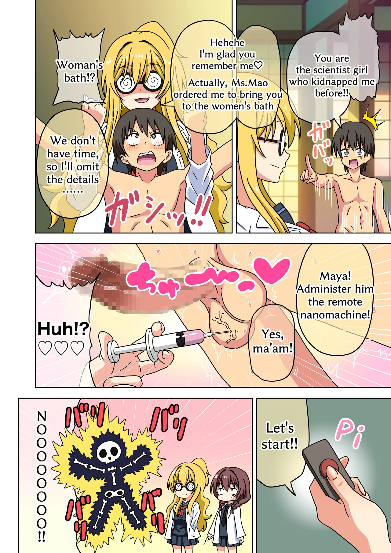 Mitari no Sono 201-218+ page 74 original parody - transformation shrinking hentai manga - read online free