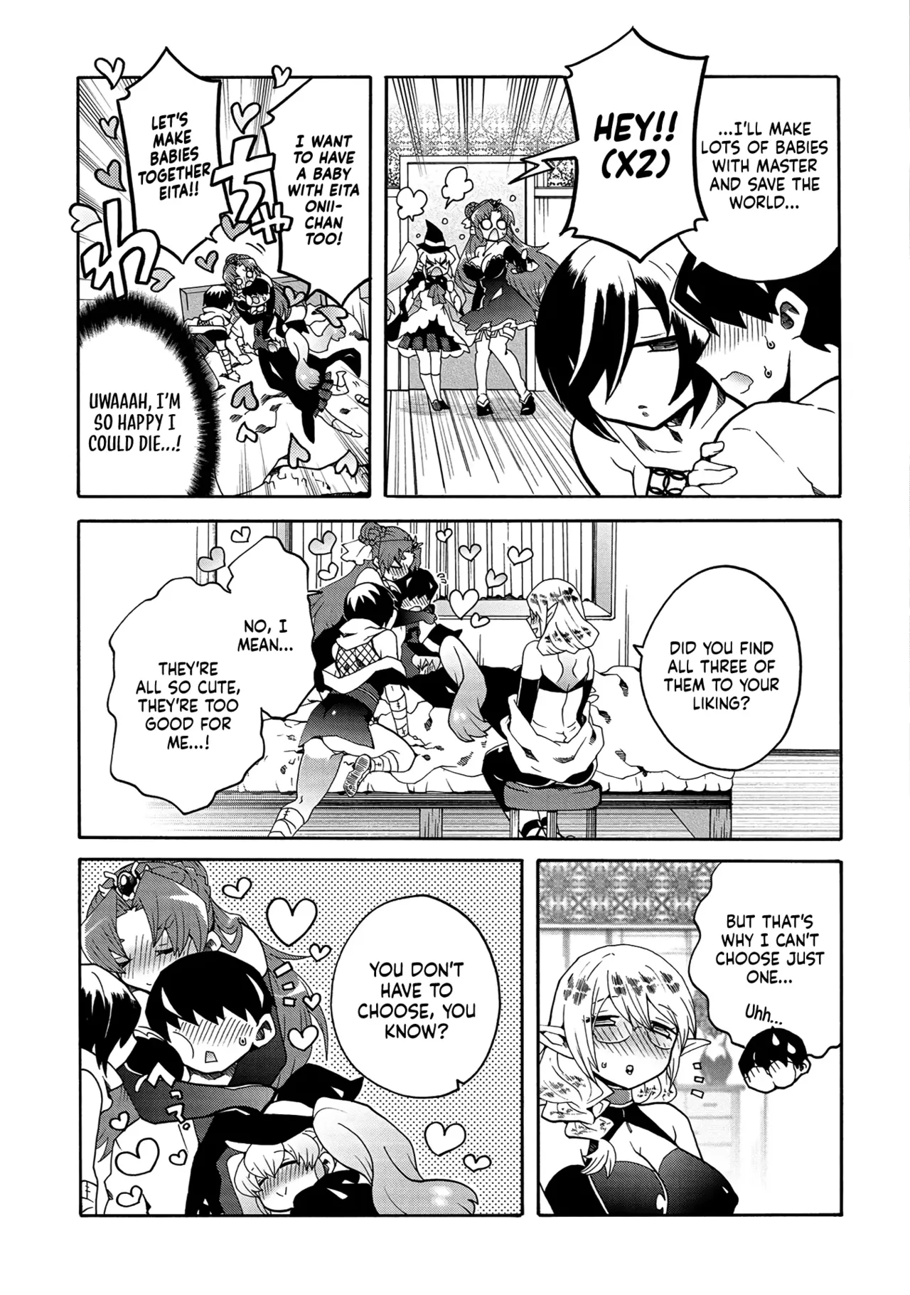 Erosugi Cheat De Isekai Harem♪ Comic Anthology | ; Otherworldly Harem with Extremely Erotic Cheats Comic Anthology page 107 - bikini stockings hentai manga - read online free