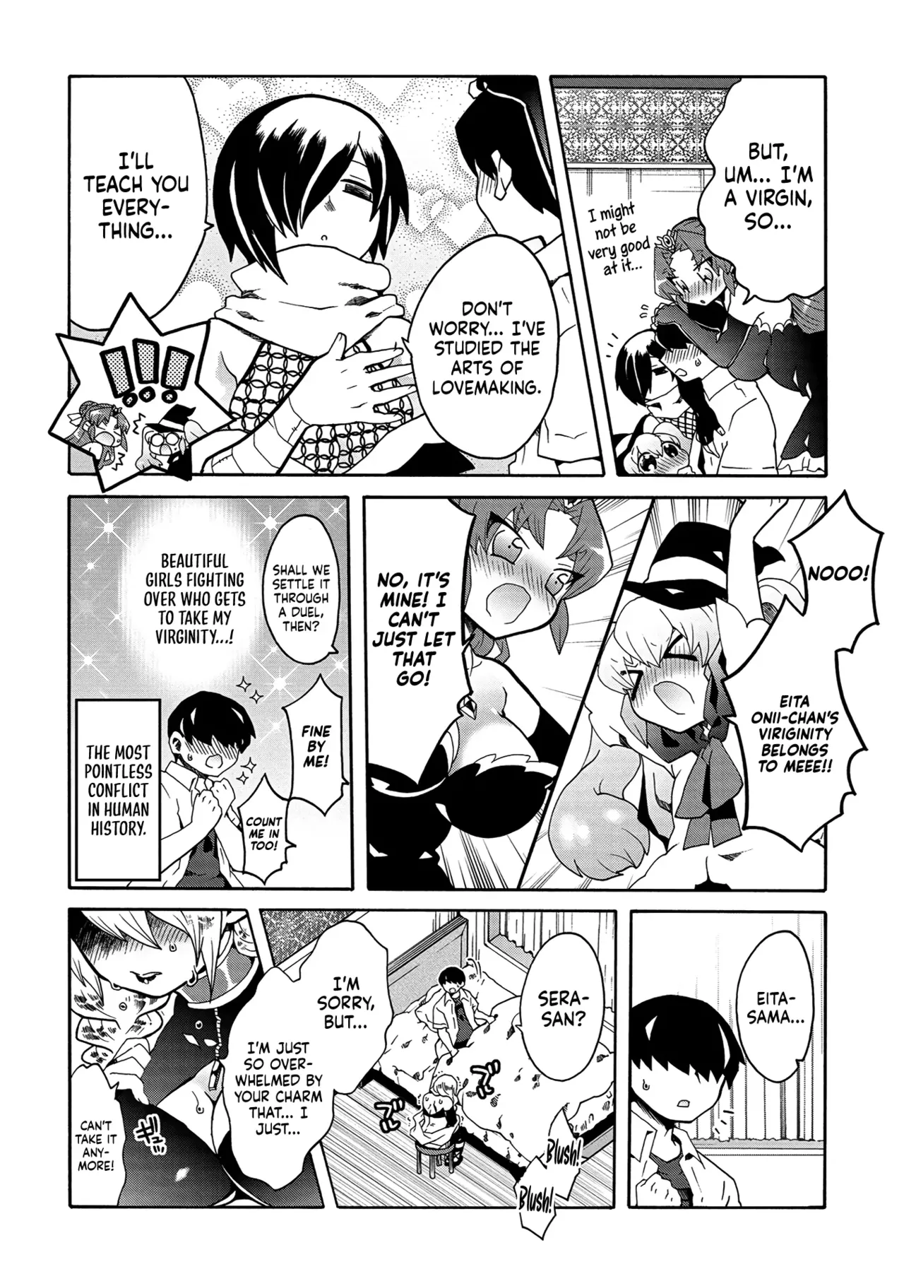 Erosugi Cheat De Isekai Harem♪ Comic Anthology | ; Otherworldly Harem with Extremely Erotic Cheats Comic Anthology page 110 - bikini stockings hentai manga - read online free