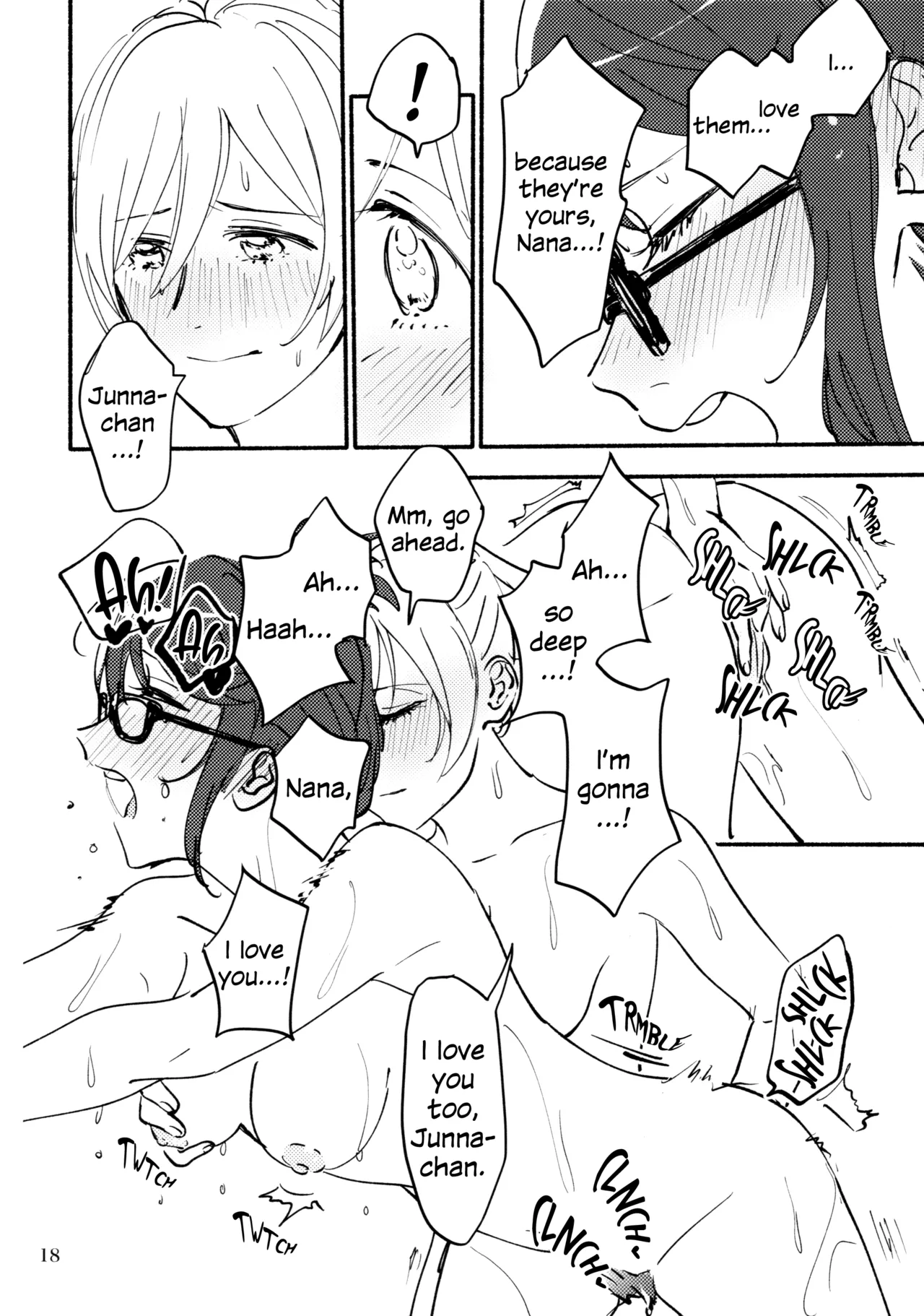 Yokujou Appassionato | Bathtime Appassionato page 19 featuring junna hoshimi shoujo kageki revue starlight parody - hairy yuri hentai manga - read online free