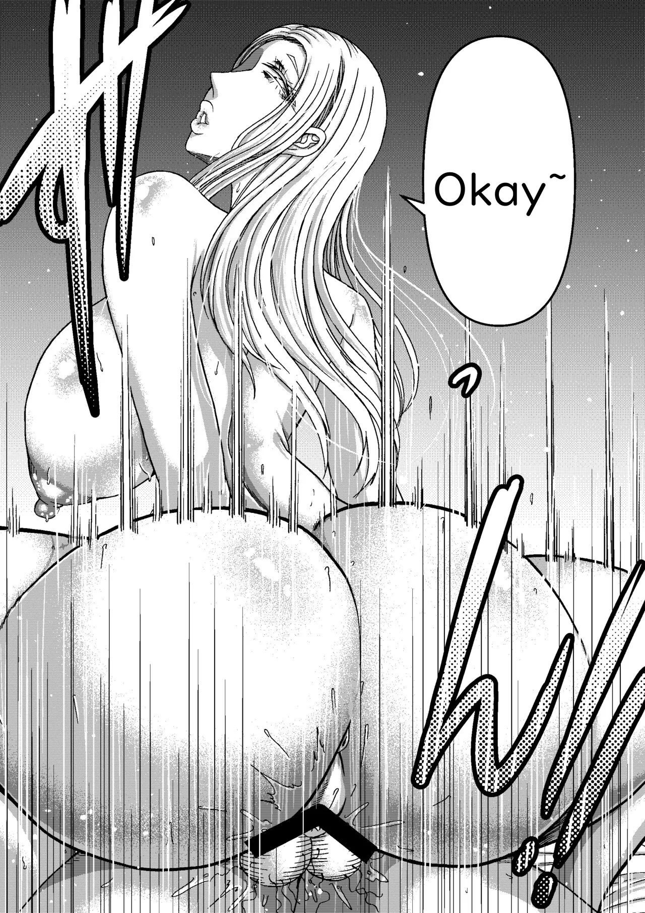 Ganbatte Hataraitetara Kusodeka Gal ga Kitan daga? | I Was Working Hard, Then This Ridiculously Huge Gal Showed Up page 39 original parody - sole female sole male hentai manga - read online free