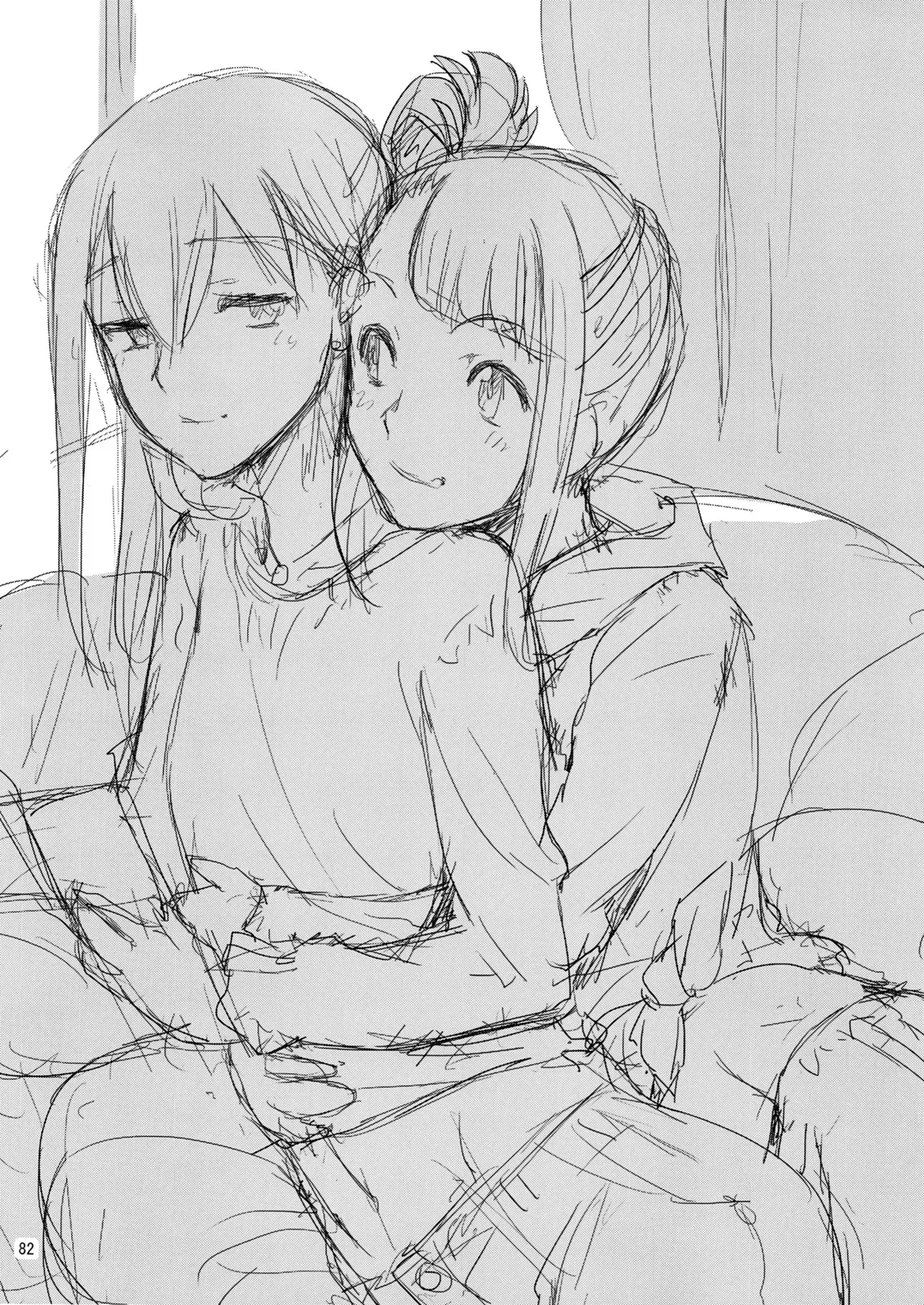 Keisotsu Onna x Onna Osesse no Machi 5 TamakiYuuna Hangyaku Hen page 81 featuring iroha tamaki puella magi madoka magica side story magia record parody - ttf threesome futanari hentai manga - read online free