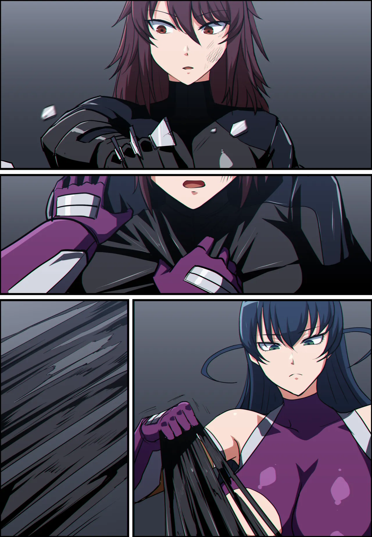 TAIMANIN SERIES - Asagi Igawa / Mizuki Shiranui [Ep.3 - Part1+2] | (pixiv fanbox) page 13 featuring asagi igawa taimanin asagi parody - full color robot hentai manga - read online free