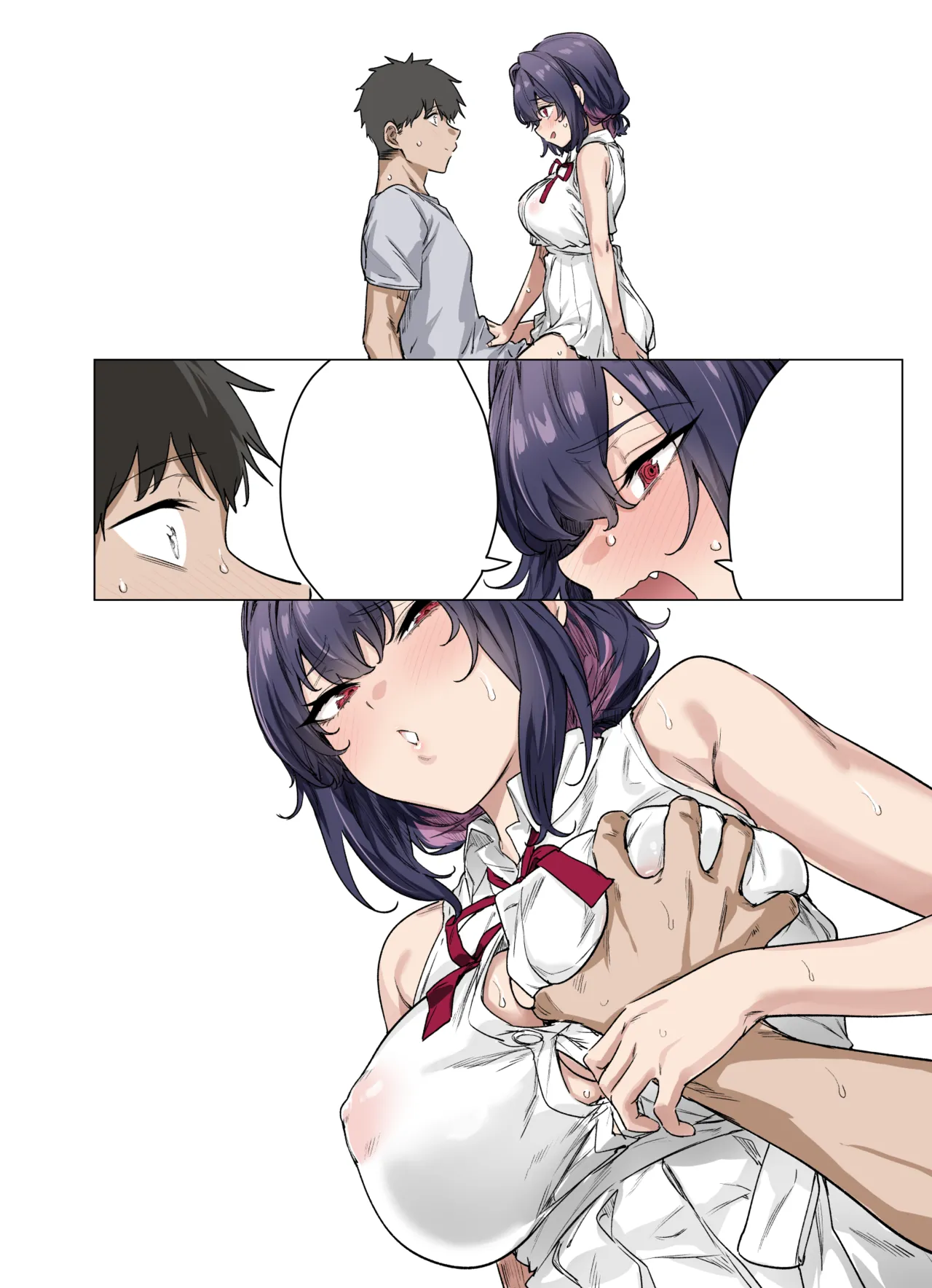 Seijin Muke Tsundere-chan Shinchoku Houkoku COLOR page 67 original parody - sole female sole male hentai manga - read online free