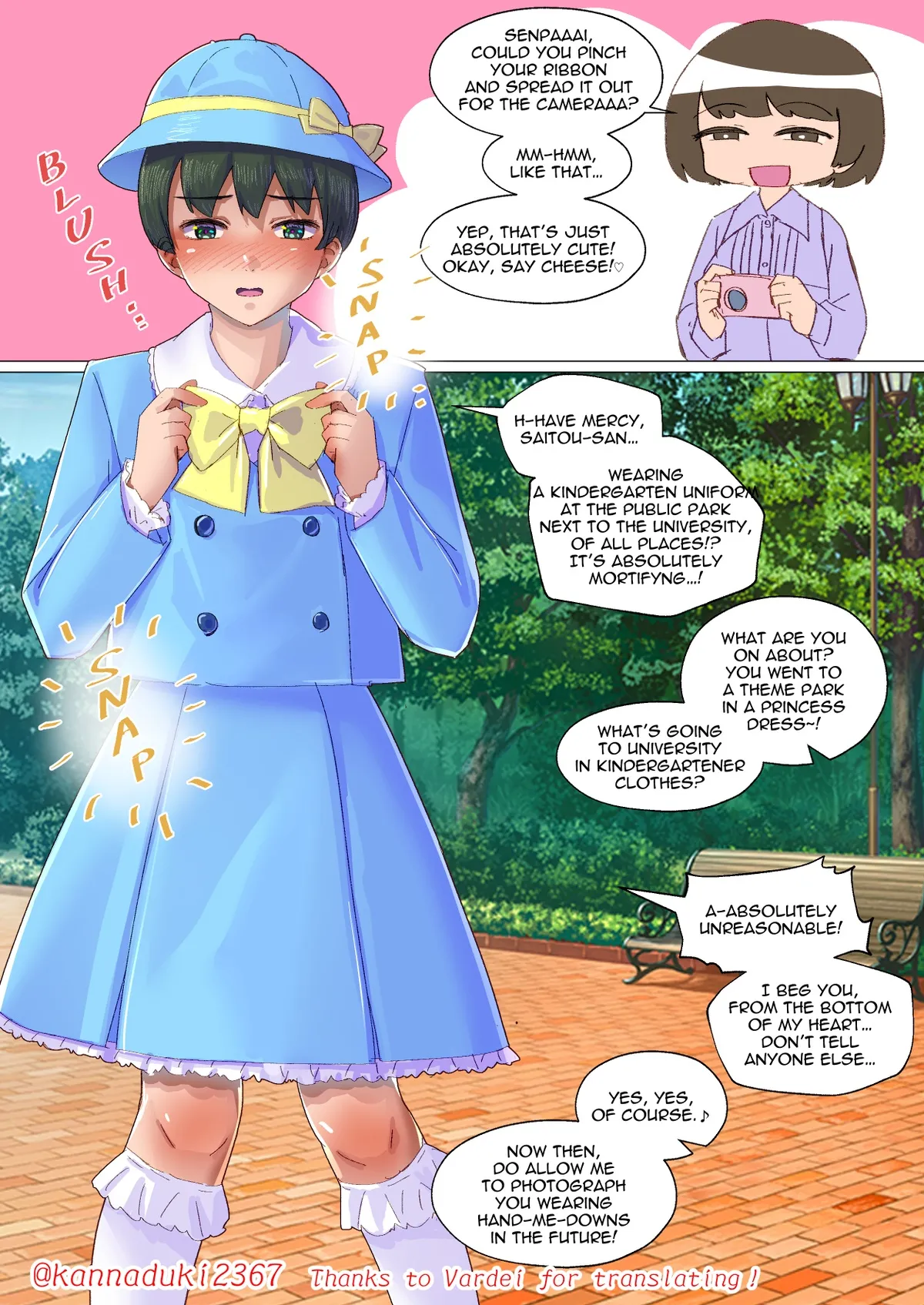 [Jugatsu Usagi] Hand-Me-Down Boys page 49 original parody - full color infantilism hentai manga - read online free