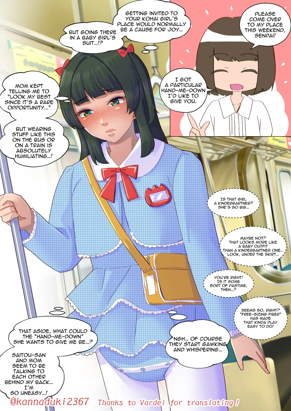 [Jugatsu Usagi] Hand-Me-Down Boys page 55 original parody - full color infantilism hentai manga - read online free