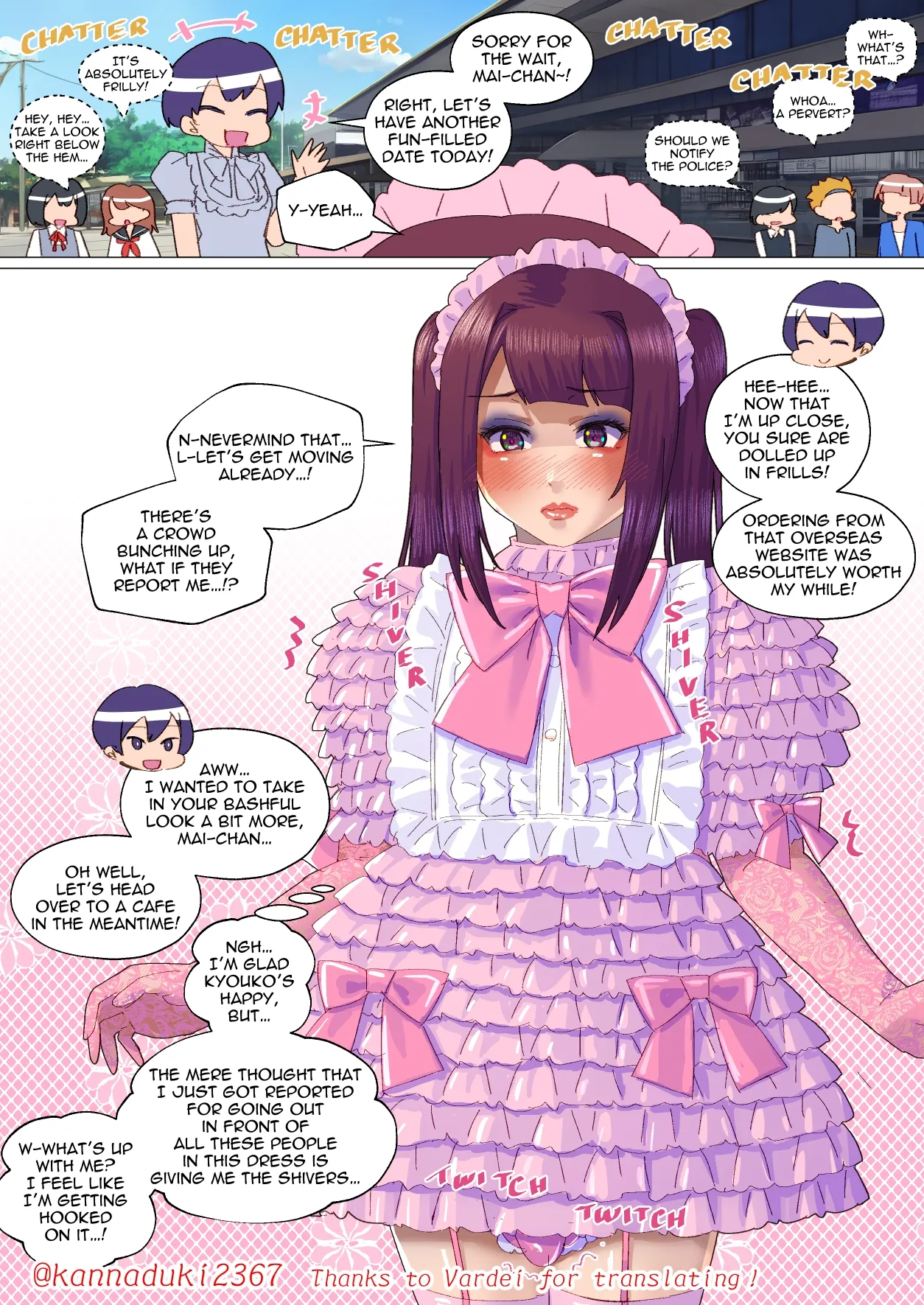Handicraft Club's Pervert Crossdress-up Doll page 34 original parody - full color infantilism hentai manga - read online free