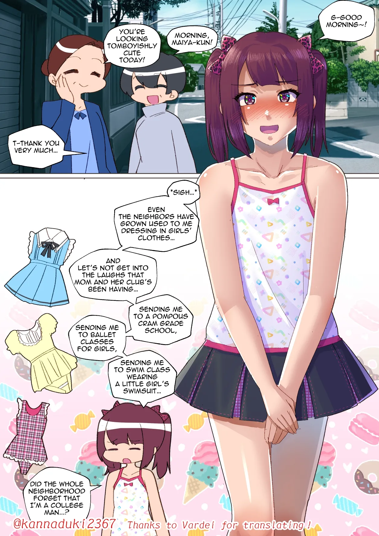 Handicraft Club's Pervert Crossdress-up Doll page 9 original parody - full color infantilism hentai manga - read online free