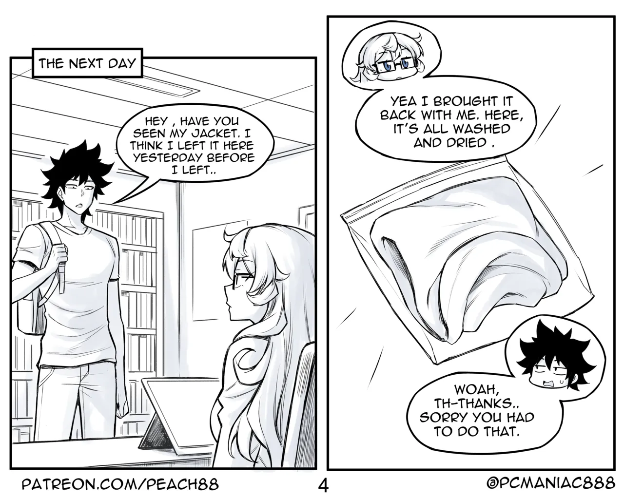 Furi2Play! Ep.1-4 page 14 original parody - big breasts glasses hentai manga - read online free