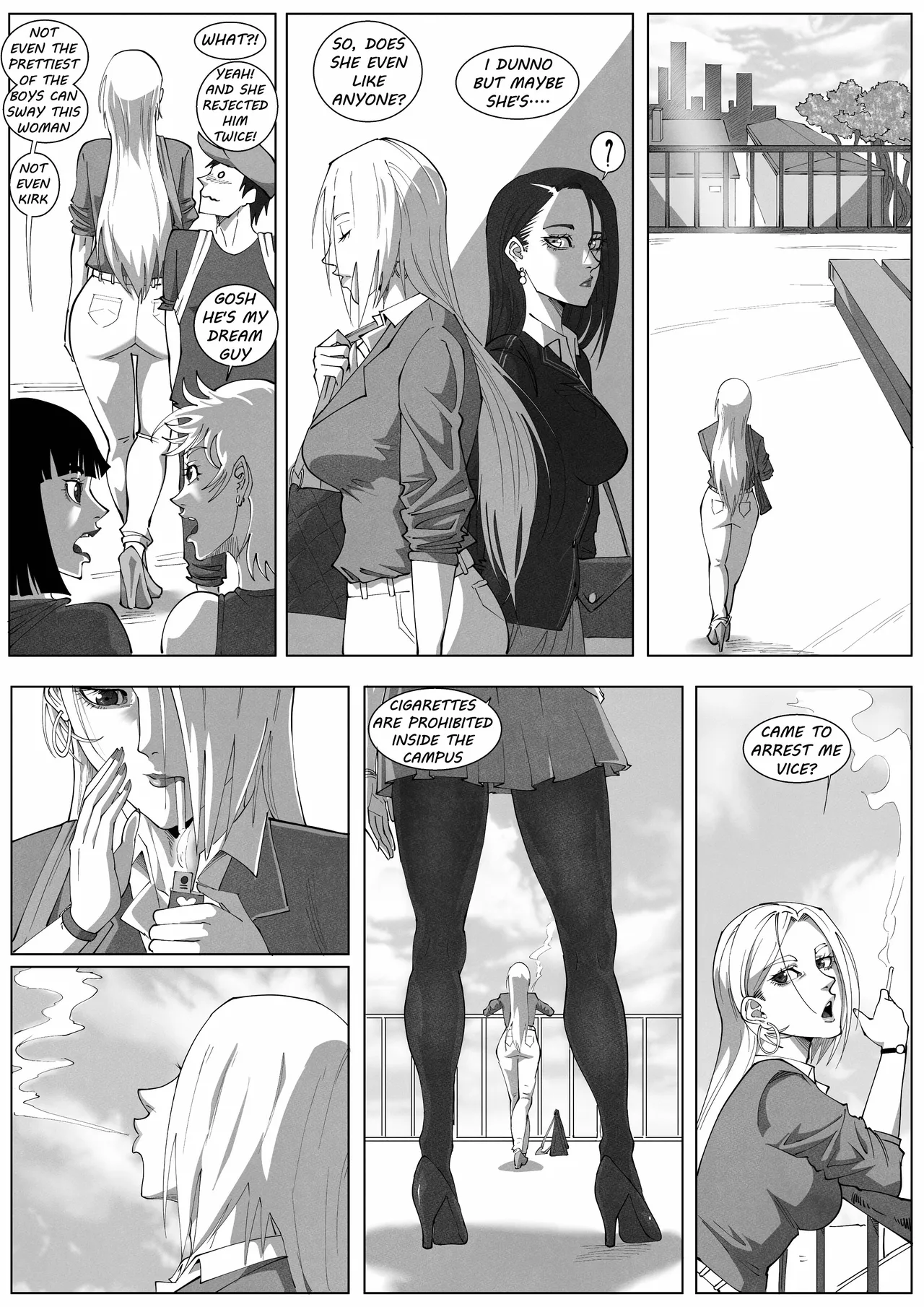 GNO: Girl's Night Out - Issue 02 page 44 original parody - ttf threesome futanari hentai manga - read online free