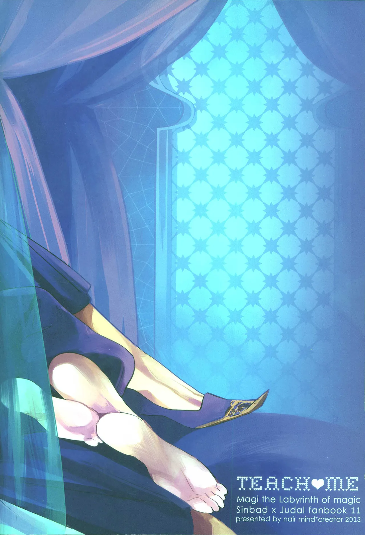 TEACH❤ME page 34 featuring judal magi the labyrinth of magic parody - very long hair blowjob hentai manga - read online free