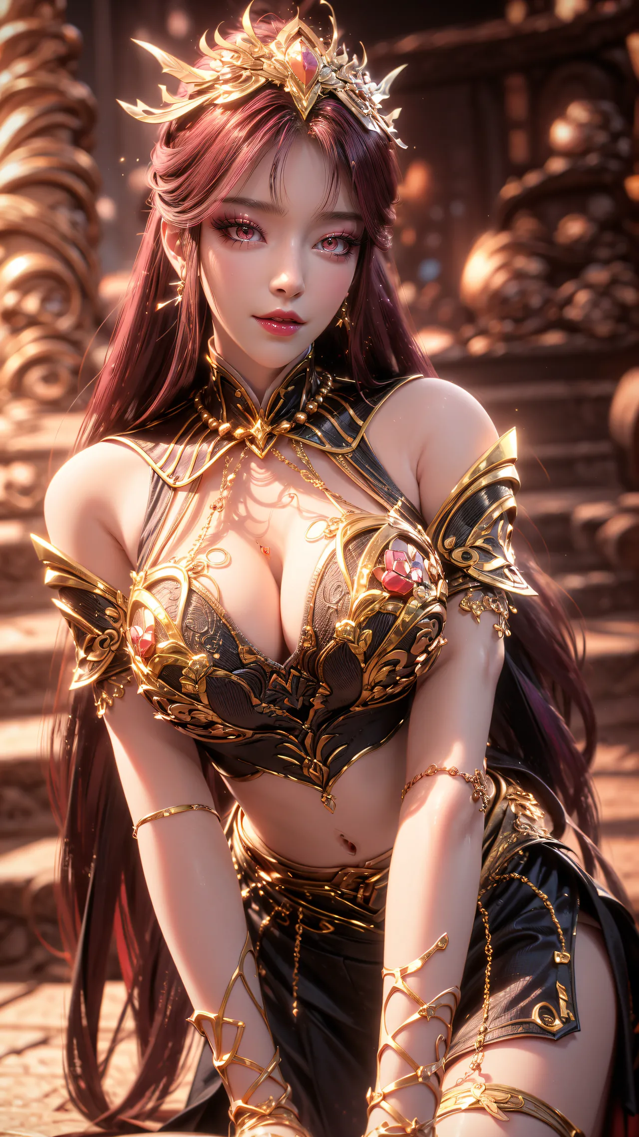 【DANDAN】Vol.045 百炼成神-毒血夫人 美艳风骚 page 12 featuring duxue furen bai lian cheng shen parody - tiara very long hair hentai manga - read online free