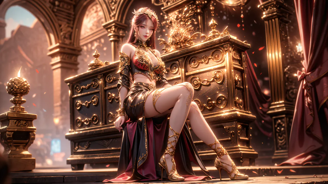 【DANDAN】Vol.045 百炼成神-毒血夫人 美艳风骚 page 21 featuring duxue furen bai lian cheng shen parody - very long hair ai generated hentai manga - read online free