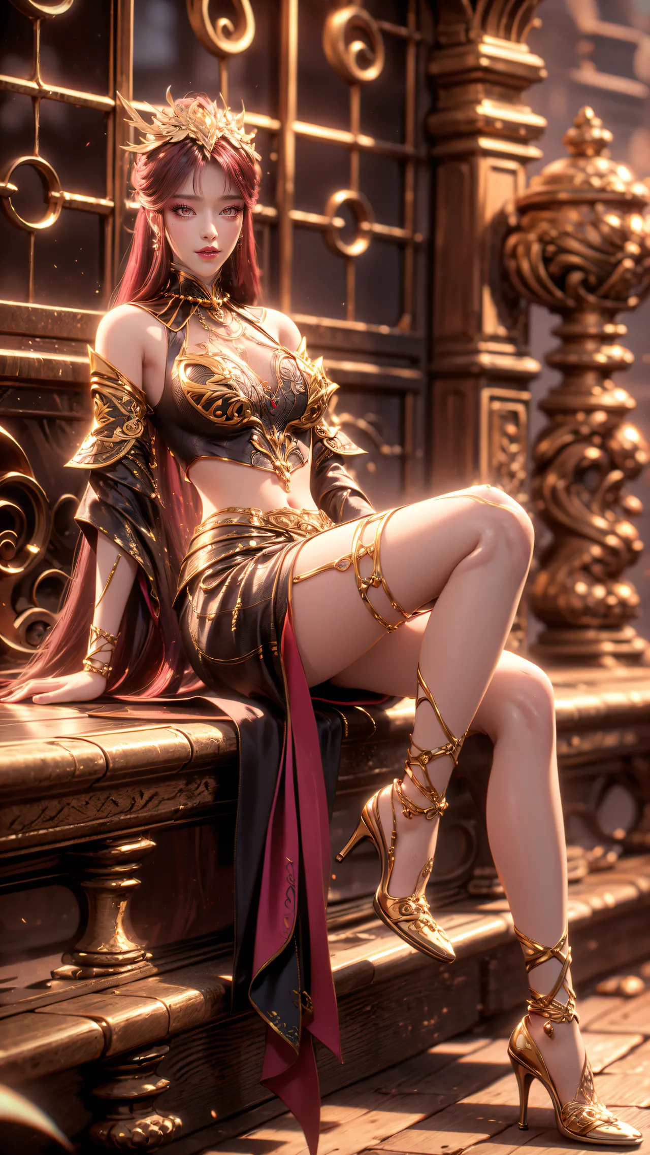 【DANDAN】Vol.045 百炼成神-毒血夫人 美艳风骚 page 9 featuring duxue furen bai lian cheng shen parody - very long hair ai generated hentai manga - read online free