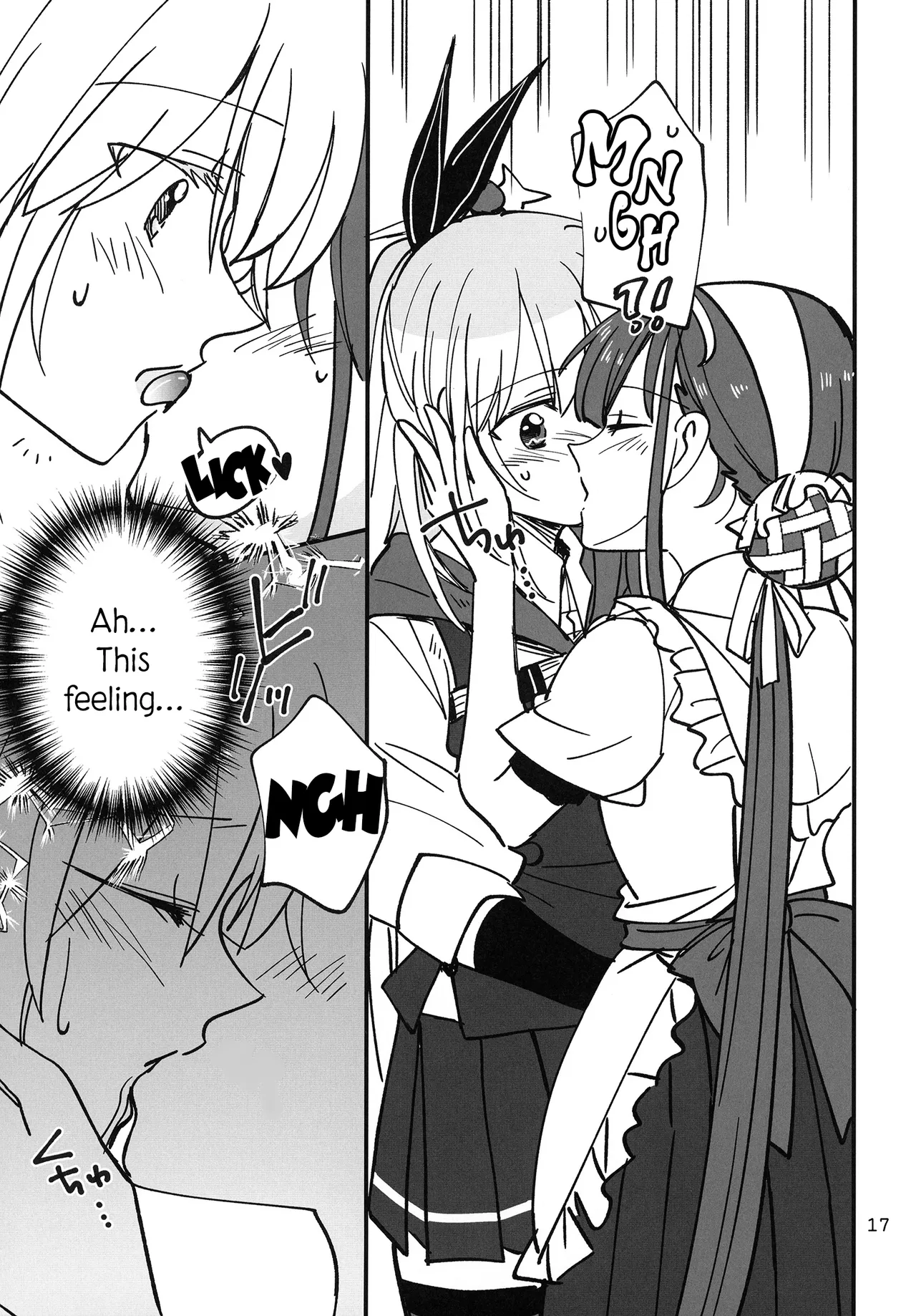 Shinobanu Ninja wa Kuishinbou | The Not-So Stealthy Ninja is a Glutton page 17 featuring adelheid kanzaki heaven burns red parody - cunnilingus females only hentai manga - read online free